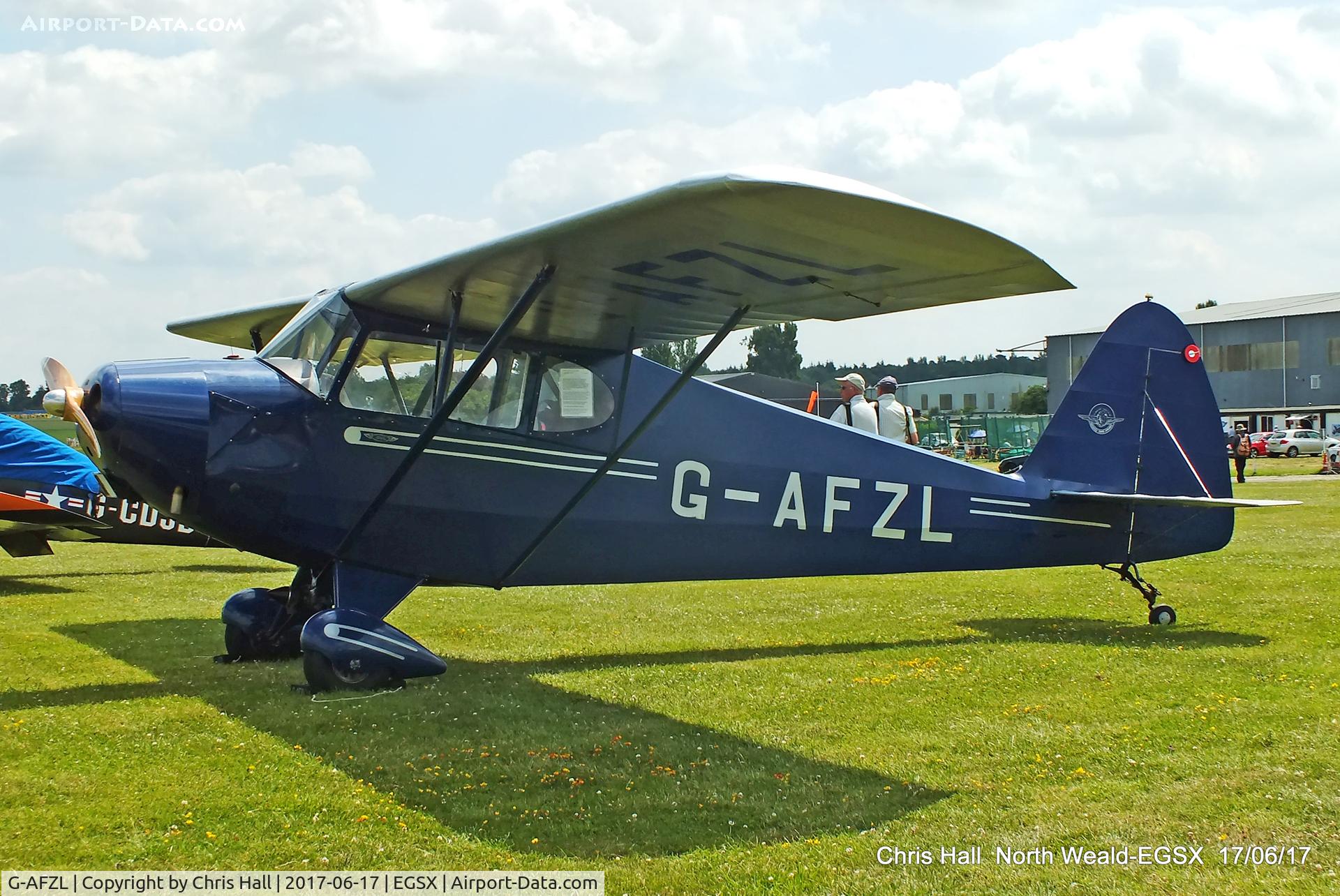 G-AFZL, 1939 Porterfield CP-50 Collegiate C/N 581, Air Britain fly in, North Weald