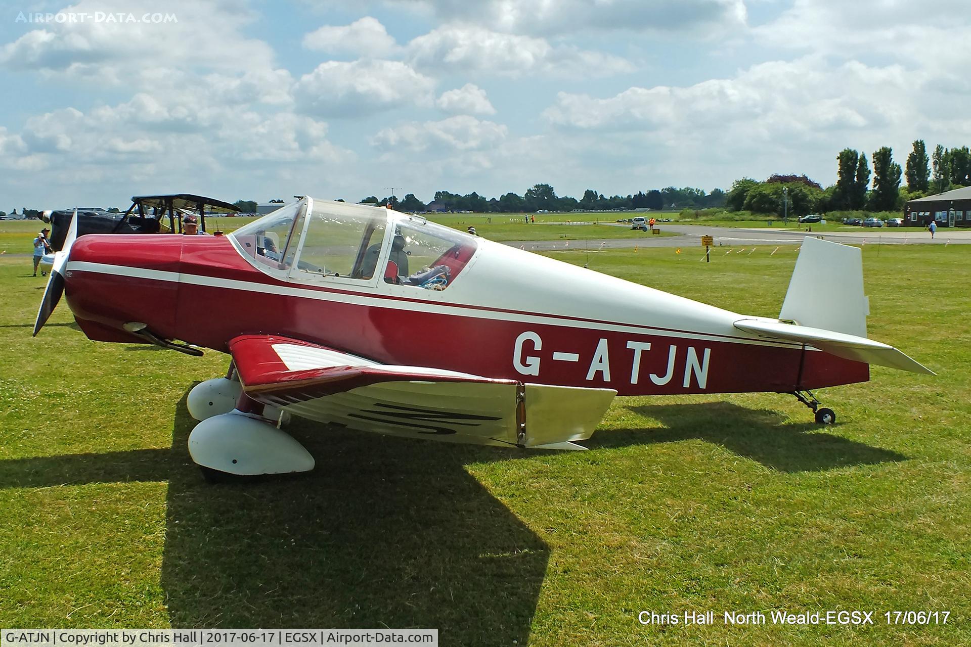 G-ATJN, 1958 Jodel D-119 C/N 863, Air Britain fly in, North Weald