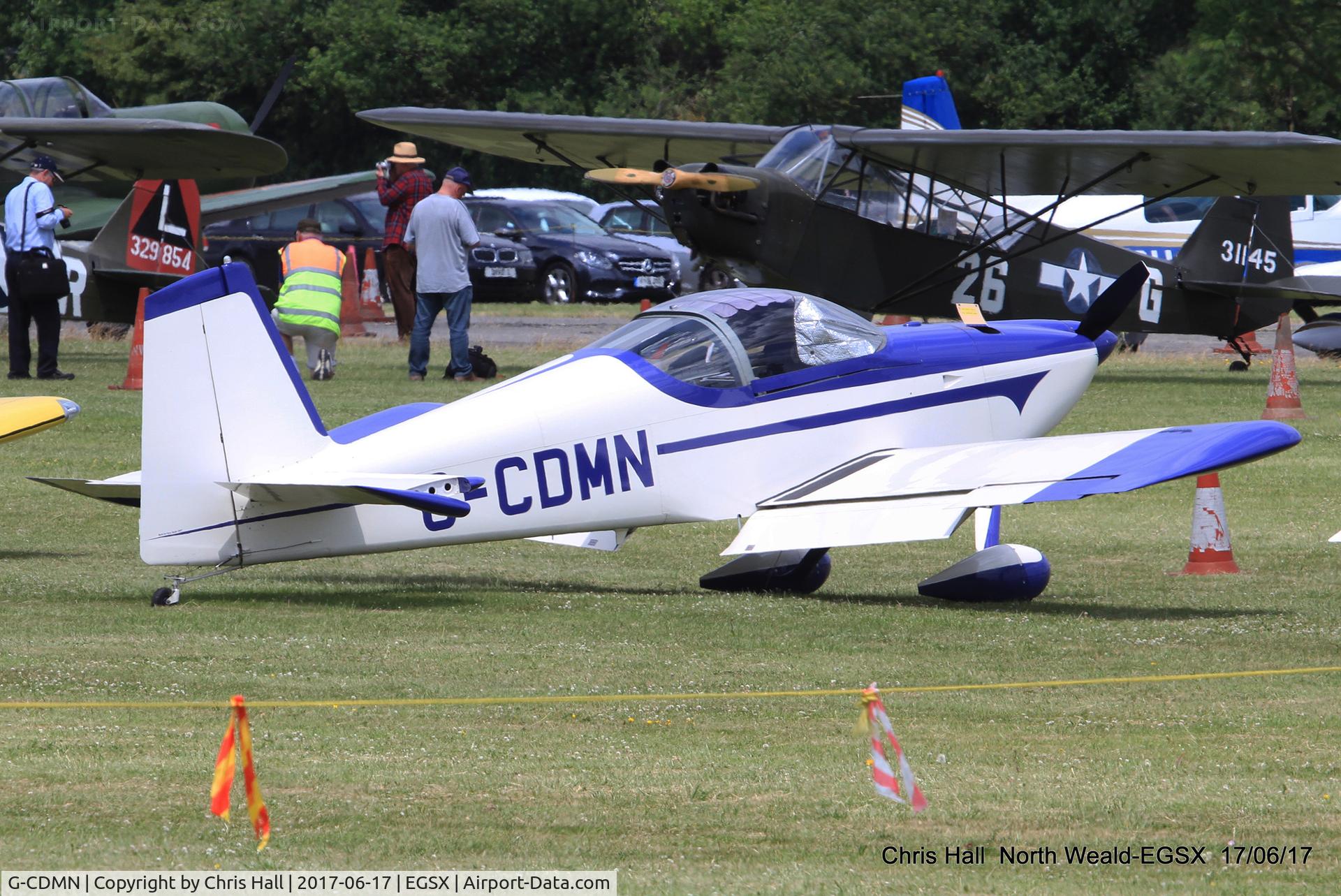 G-CDMN, 2007 Van's RV-9 C/N PFA 320-14108, Air Britain fly in, North Weald