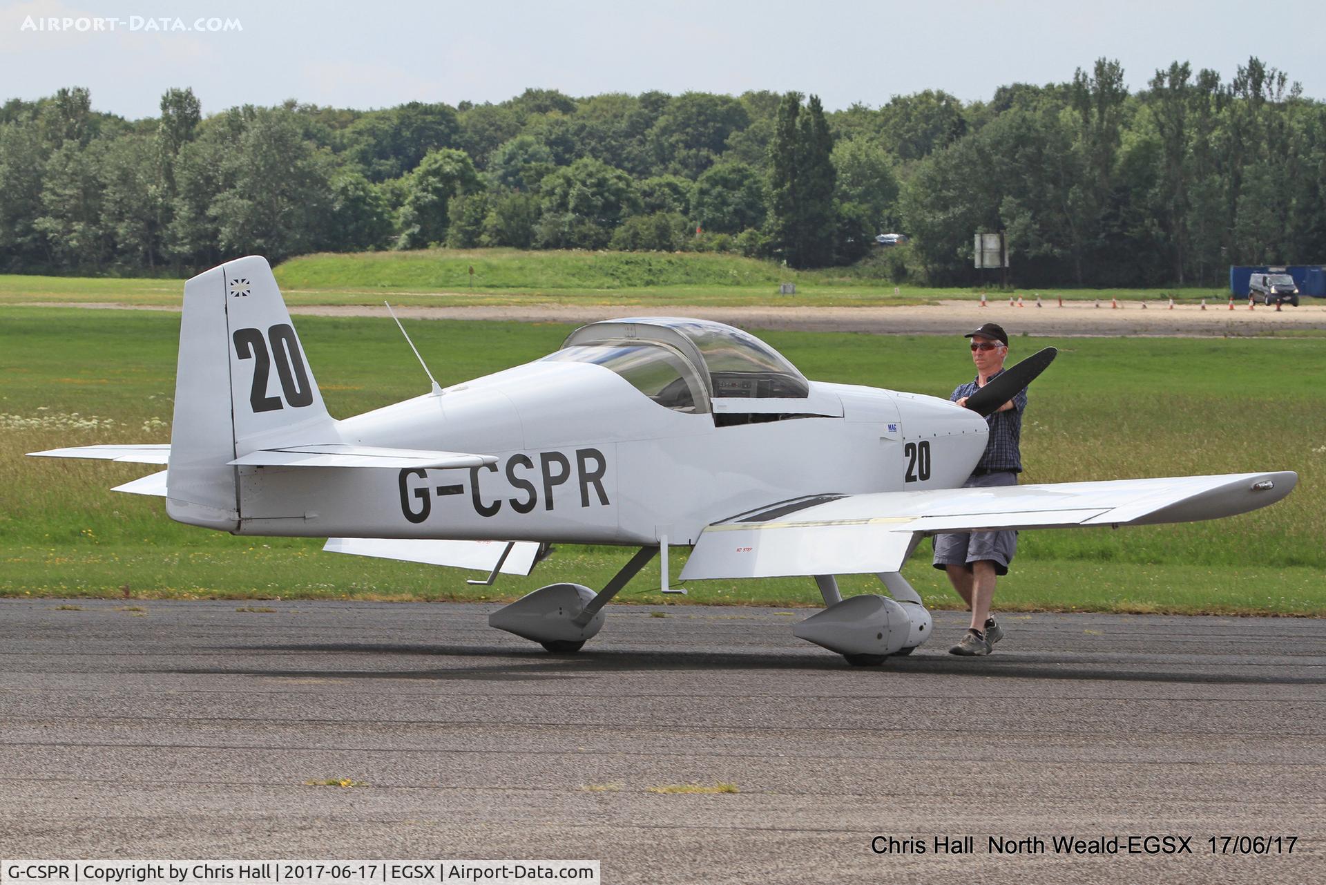 G-CSPR, 2000 Vans RV-6A C/N 25584, Air Britain fly in, North Weald