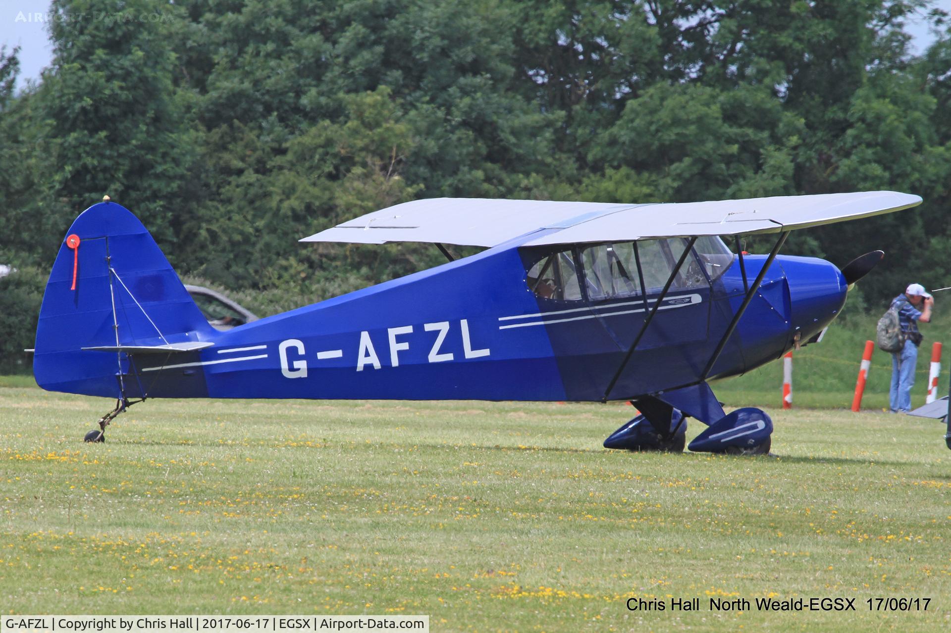 G-AFZL, 1939 Porterfield CP-50 Collegiate C/N 581, Air Britain fly in, North Weald