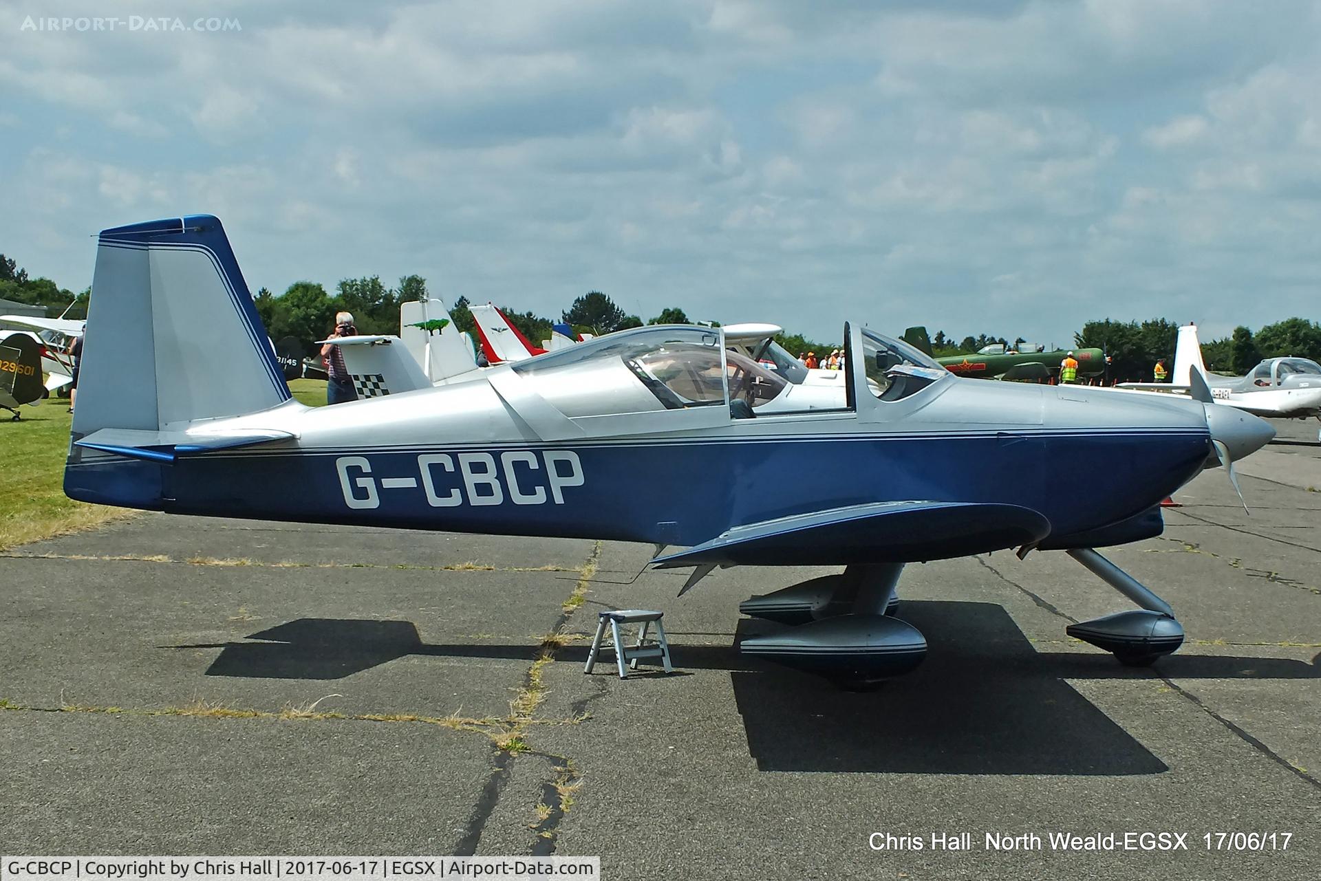 G-CBCP, 2003 Vans RV-6A C/N PFA 181A-13643, Air Britain fly in, North Weald