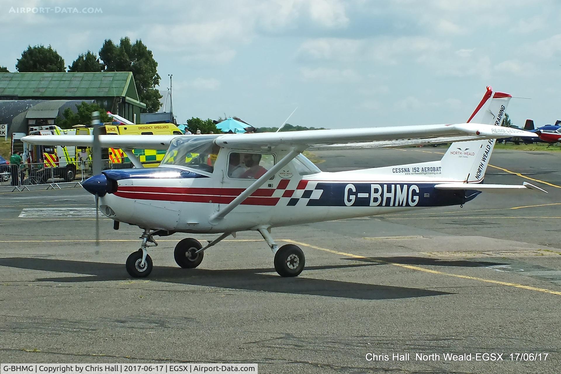 G-BHMG, 1980 Reims FA152 Aerobat C/N 0368, Air Britain fly in, North Weald