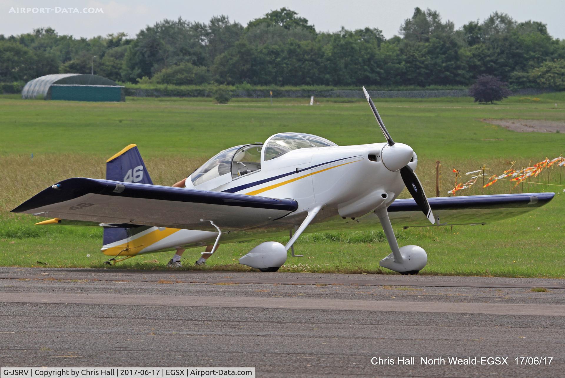 G-JSRV, 2006 Vans RV-6 C/N PFA 181A-14407, Air Britain fly in, North Weald