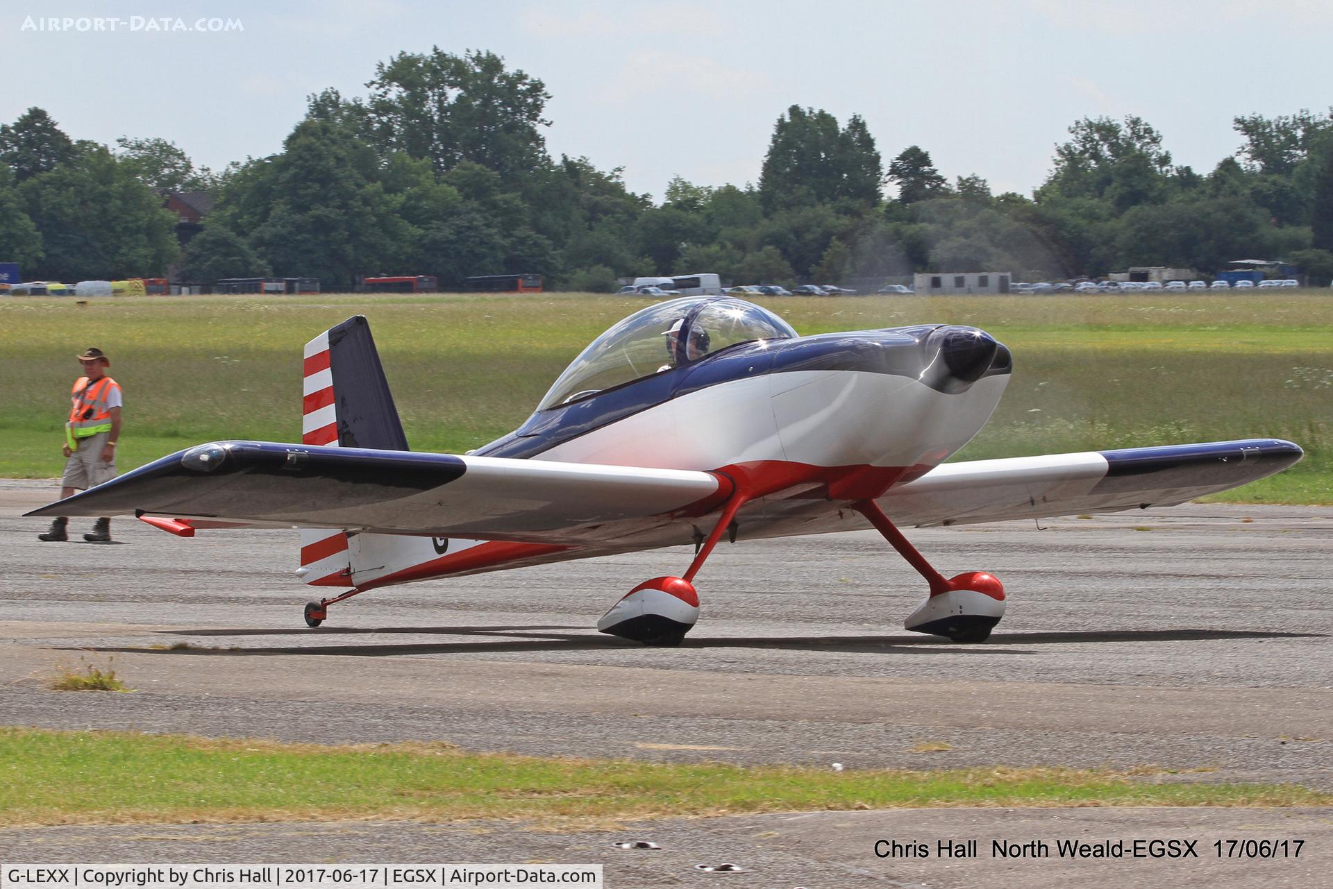 G-LEXX, 2002 Vans RV-8 C/N PFA 303-13896, Air Britain fly in, North Weald