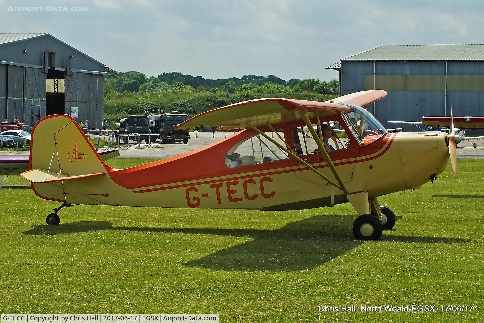 G-TECC, 1946 Aeronca 7AC Champion C/N 7AC-5269, Air Britain fly in, North Weald