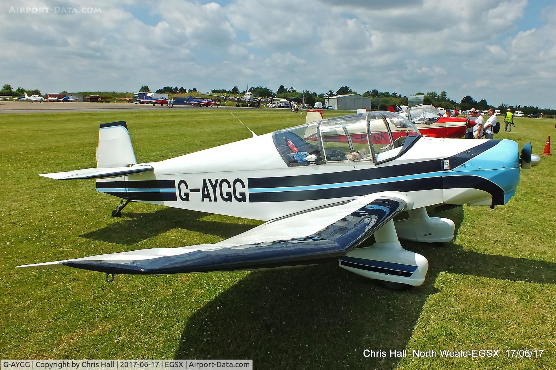 G-AYGG, 1960 Jodel (Wassmer) D-120 Paris-Nice C/N 184, Air Britain fly in, North Weald