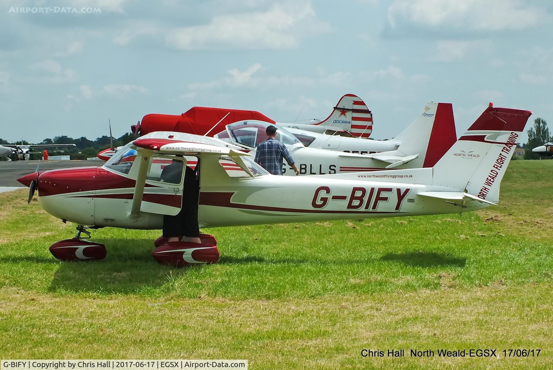 G-BIFY, 1972 Reims F150L C/N 0829, Air Britain fly in, North Weald