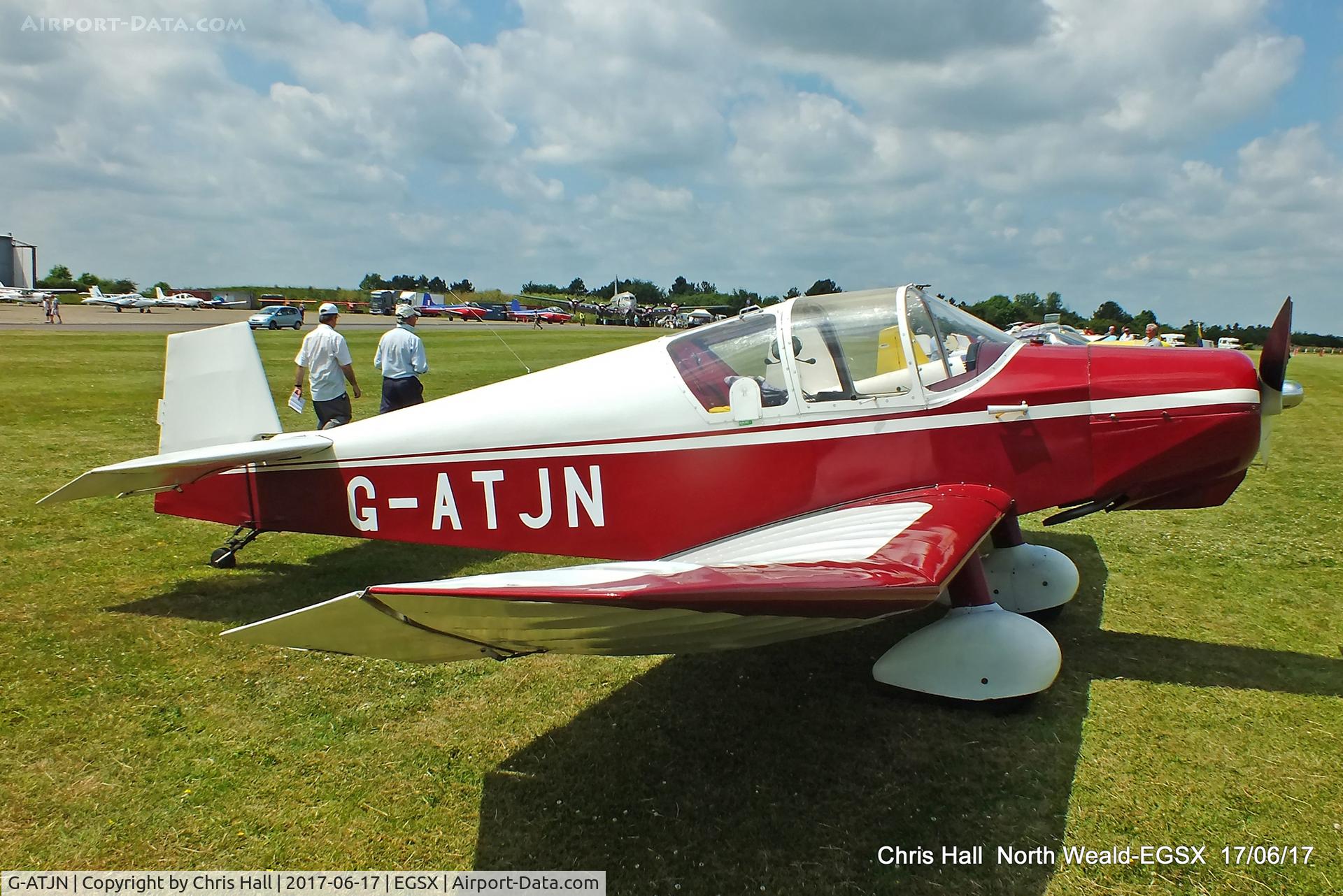 G-ATJN, 1958 Jodel D-119 C/N 863, Air Britain fly in, North Weald