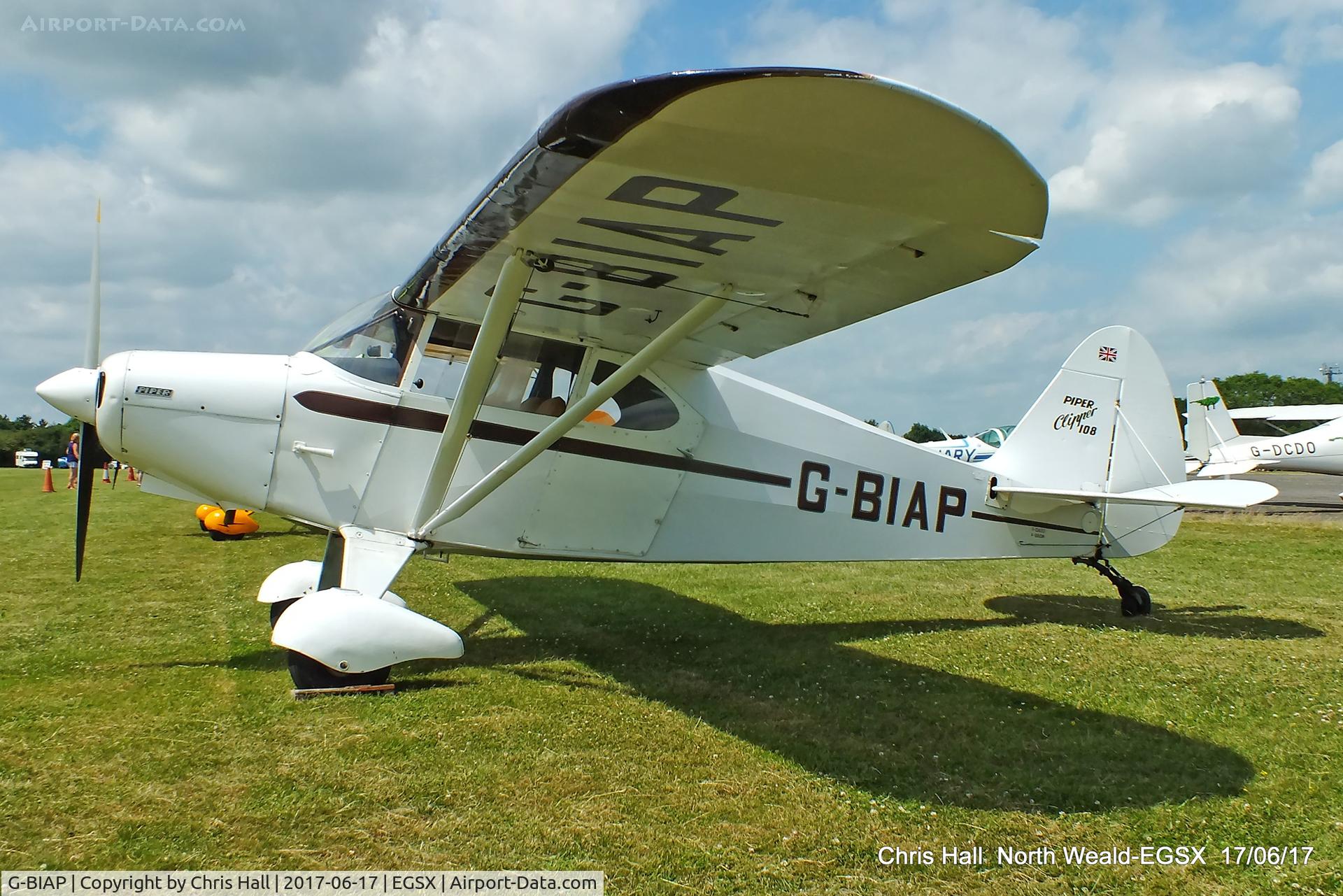 G-BIAP, 1950 Piper PA-16 Clipper Clipper C/N 16-732, Air Britain fly in, North Weald