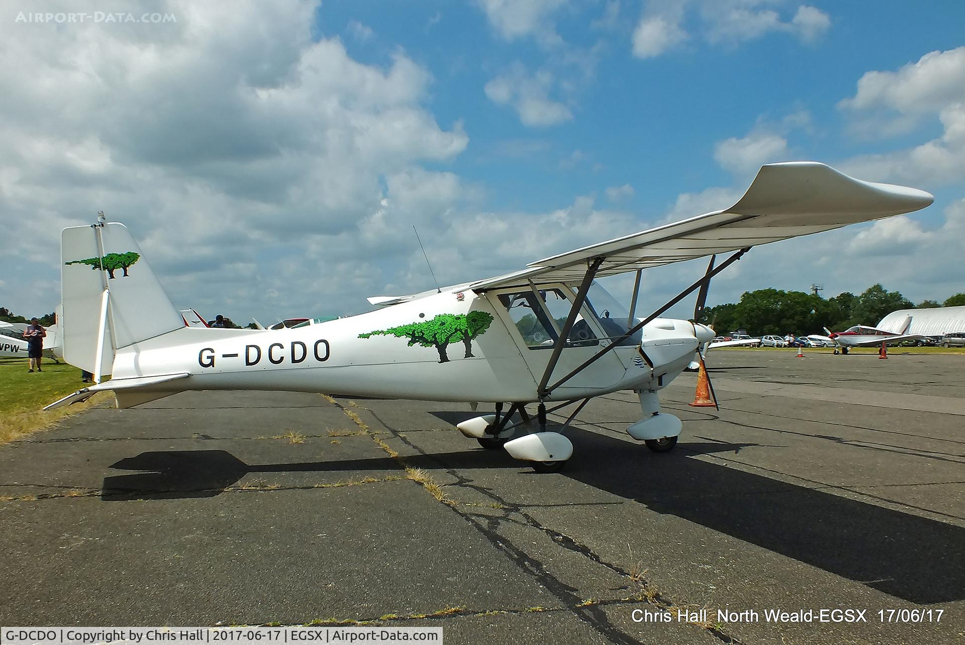 G-DCDO, 2010 Comco Ikarus C42 FB80 C/N 1008-7115, Air Britain fly in, North Weald