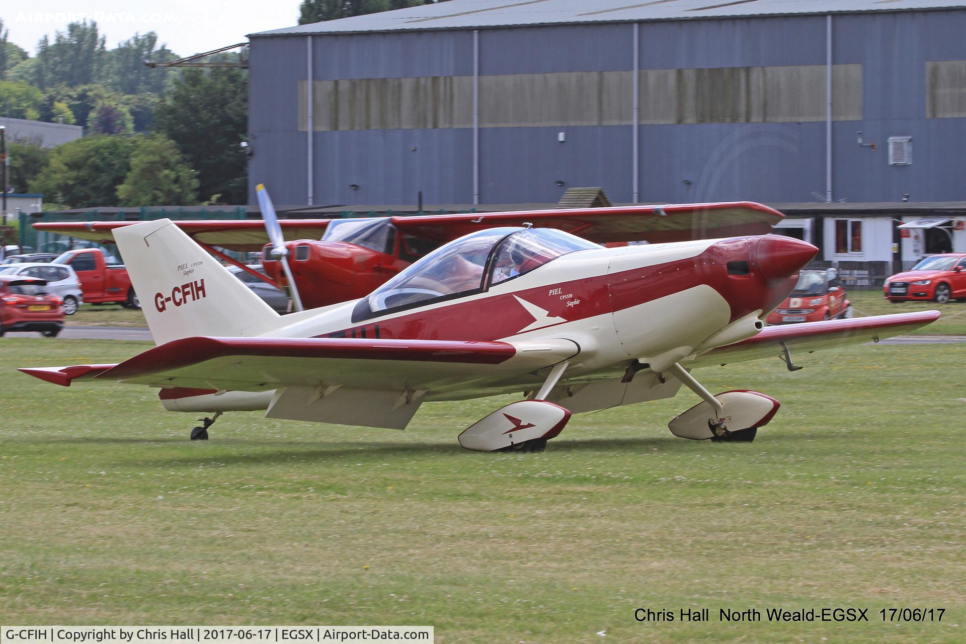 G-CFIH, 2008 Piel CP-1320 Saphir C/N PFA 170-11266, Air Britain fly in, North Weald