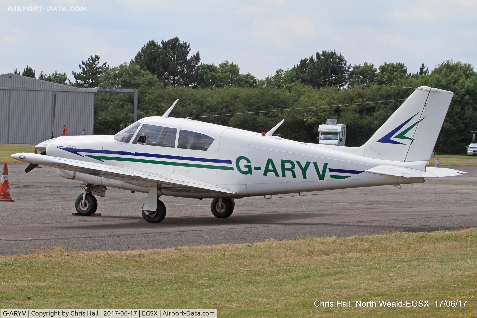 G-ARYV, 1961 Piper PA-24-250 Comanche C/N 24-2516, Air Britain fly in, North Weald