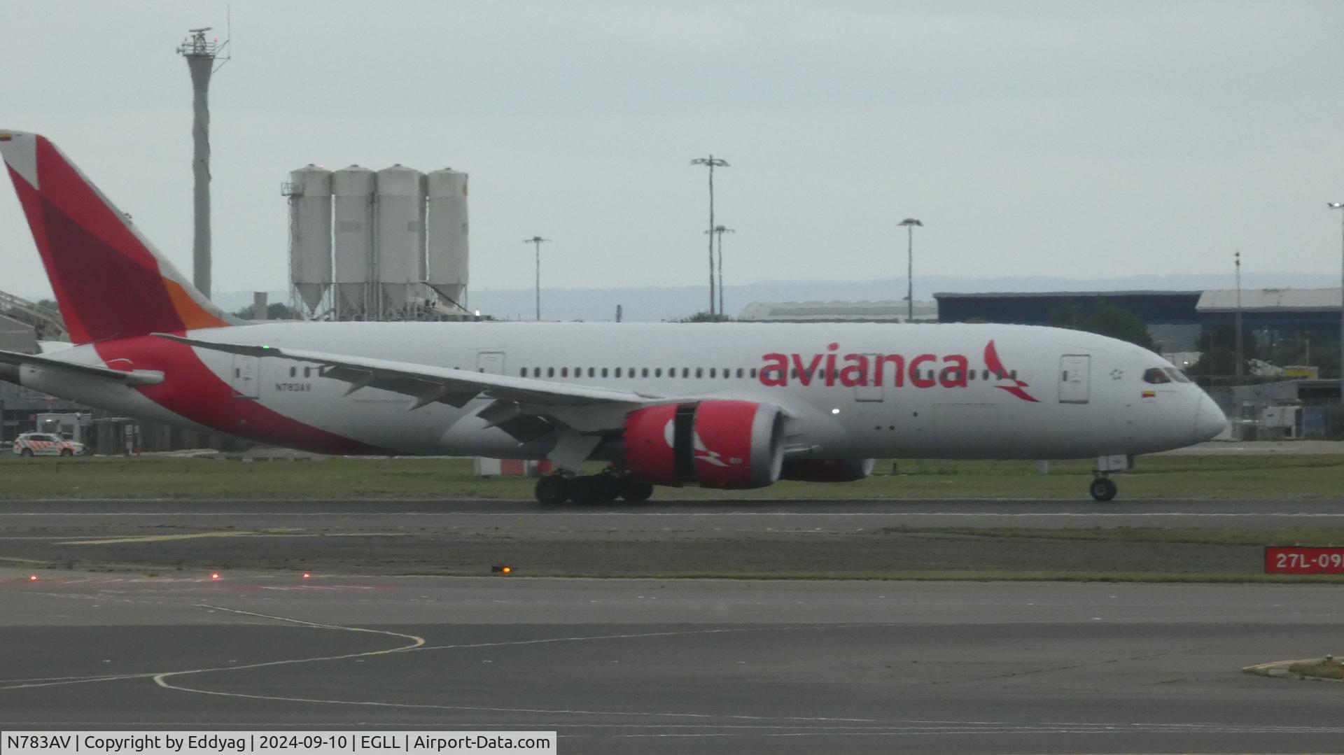 N783AV, 2014 Boeing 787-8 Dreamliner Dreamliner C/N 37505, Avianca