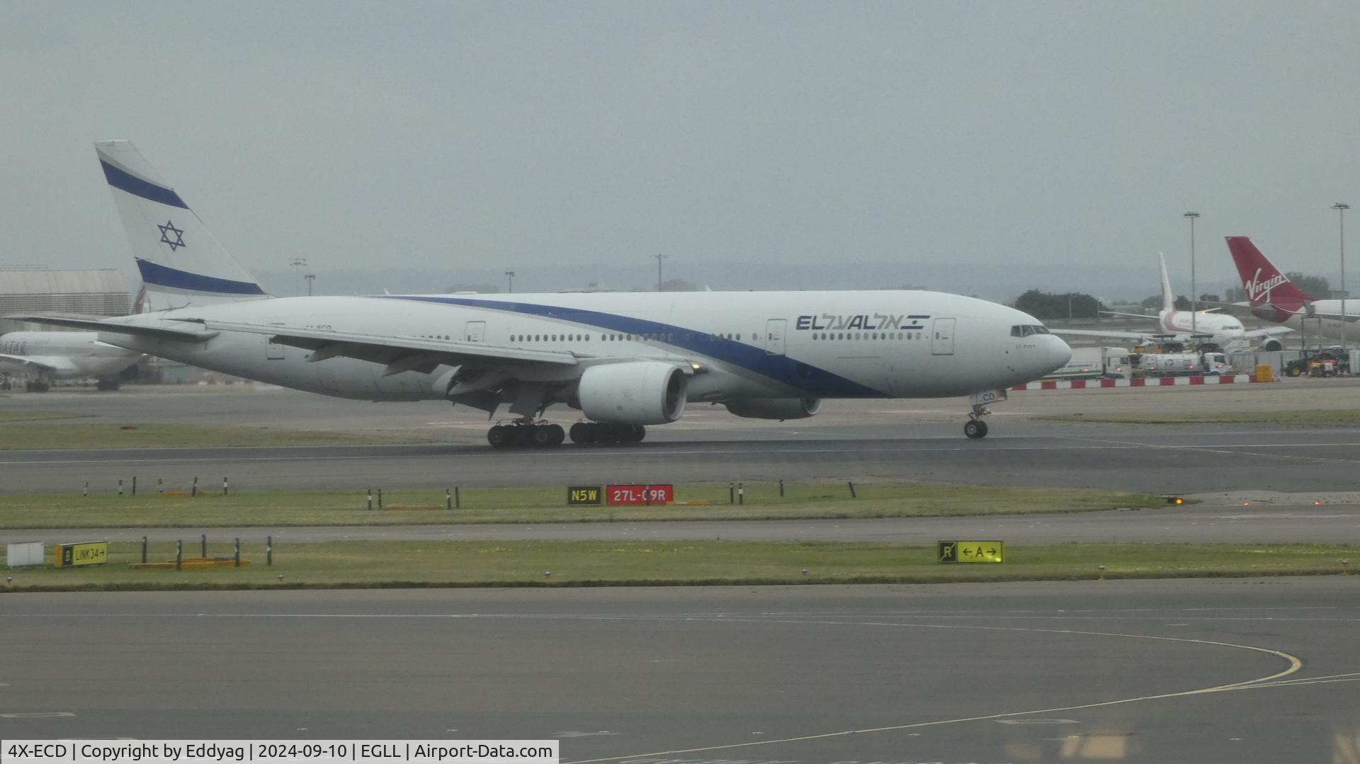 4X-ECD, 2002 Boeing 777-258/ER C/N 33169, El Al