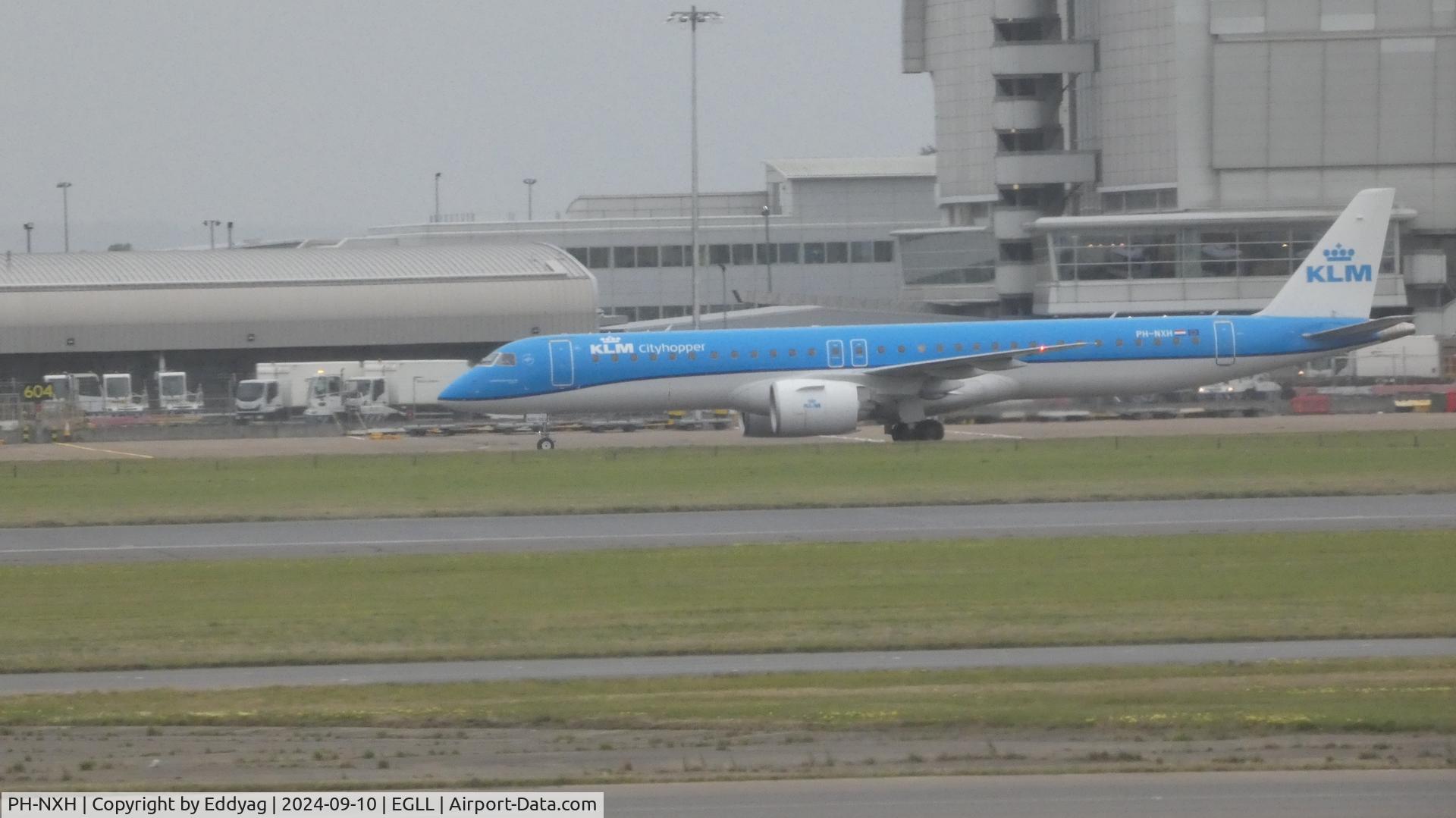 PH-NXH, 2022 Embraer E195-E2 C/N 19020063, KLM Cityhopper