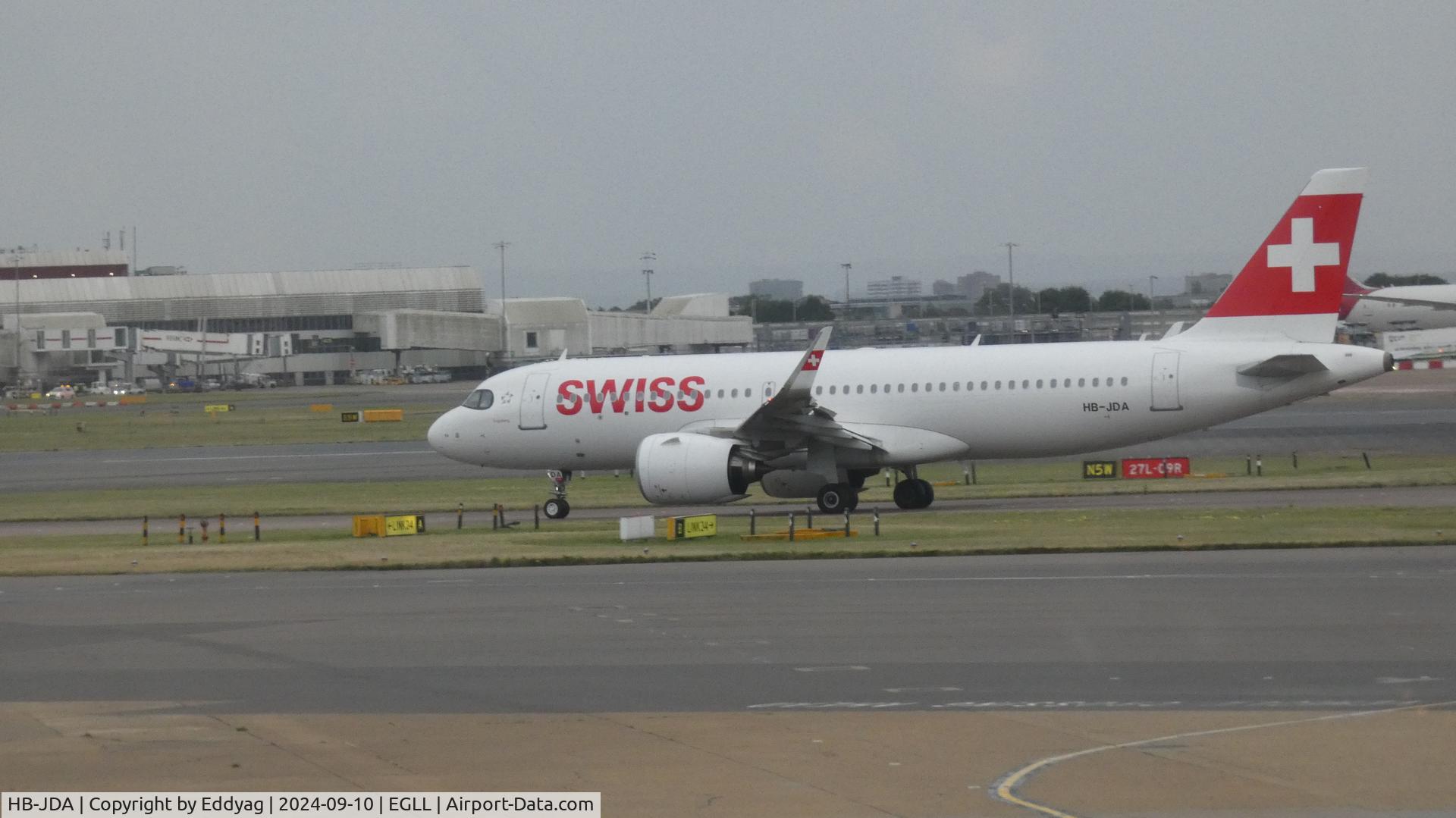 HB-JDA, 2020 Airbus A320-271N C/N 9246, Swiss