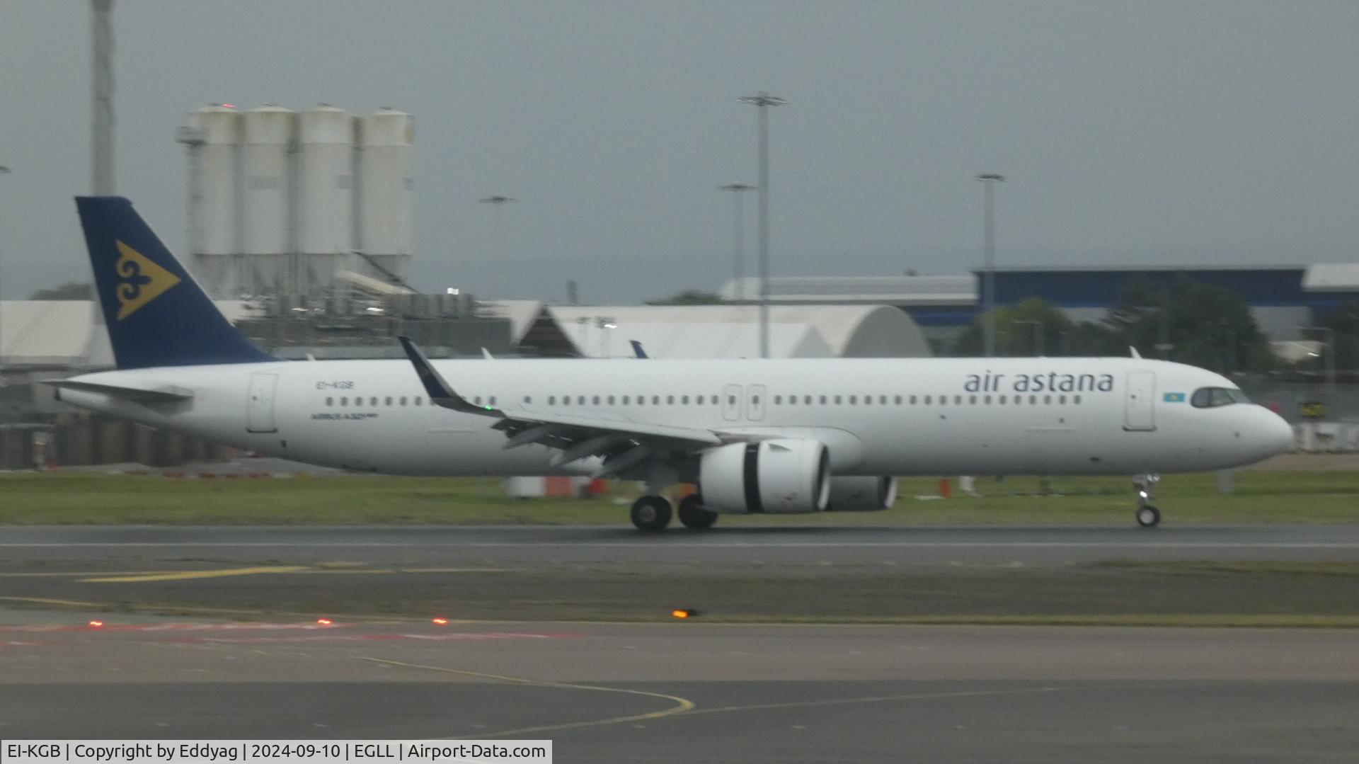 EI-KGB, 2019 Airbus A321-271NX C/N 8980, Air Astana