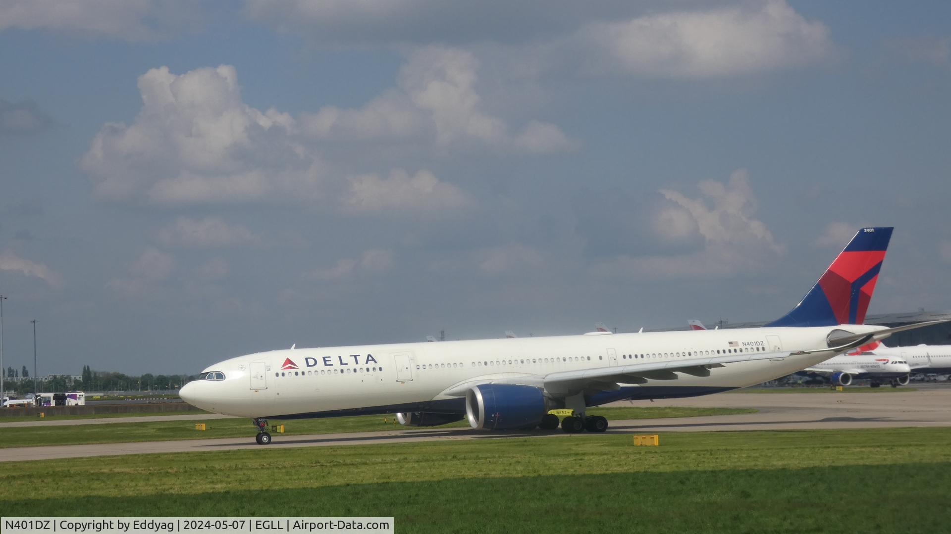 N401DZ, Airbus A330-941 C/N 1915, Delta Air Lines