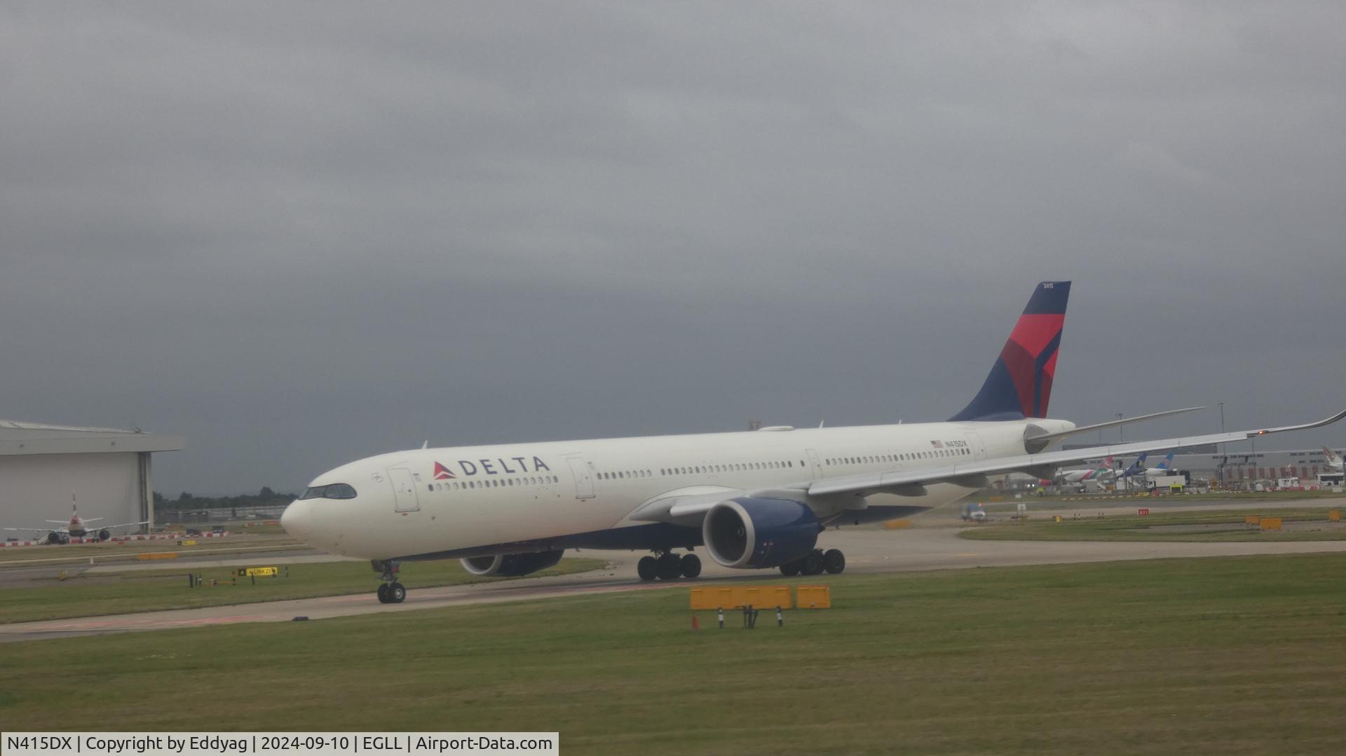 N415DX, 2022 Airbus A330-941 C/N 1997, Delta Air Lines