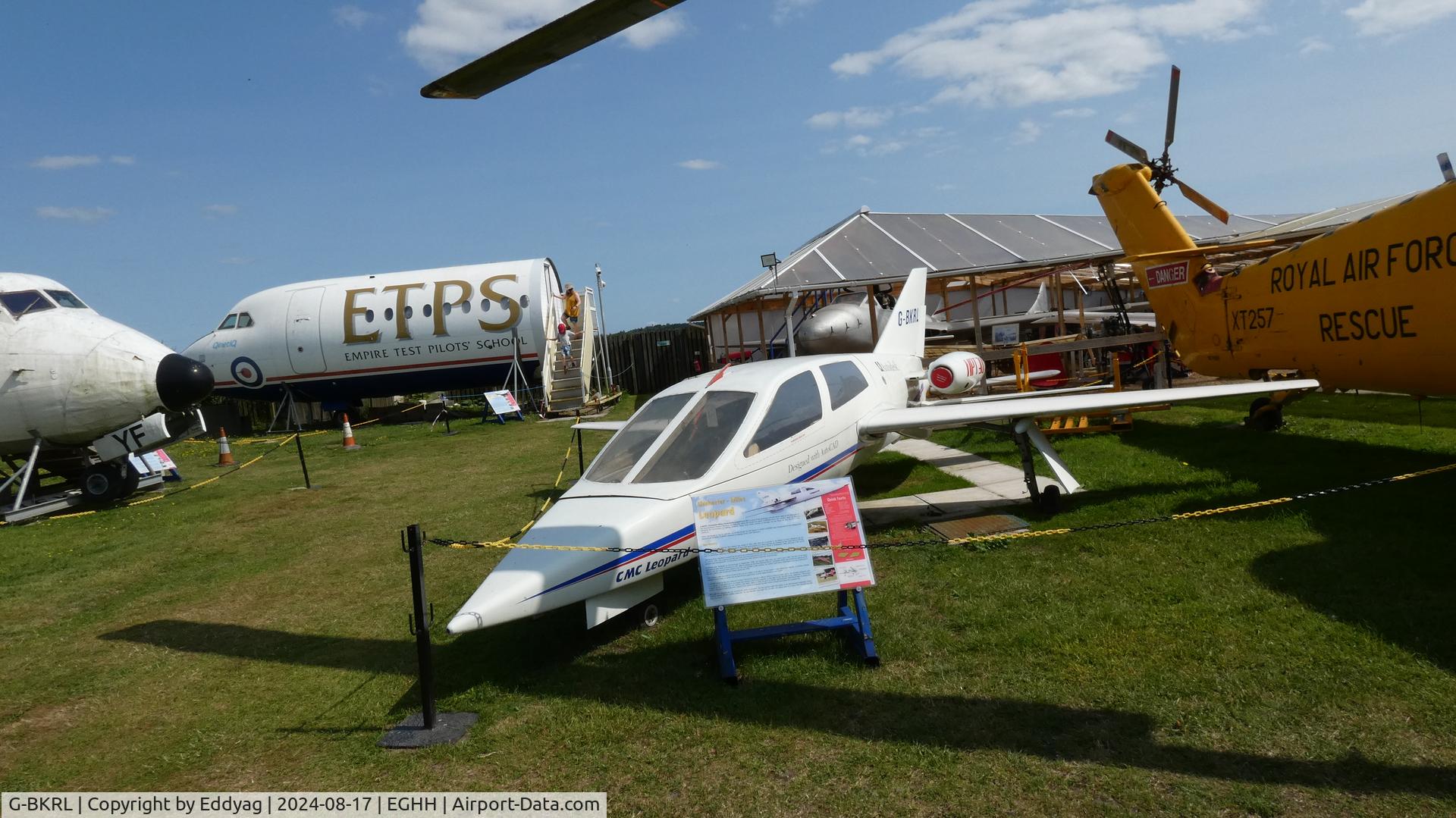 G-BKRL, Chichester-Miles Leopard C/N 001, Bournemouth Aviation Museum