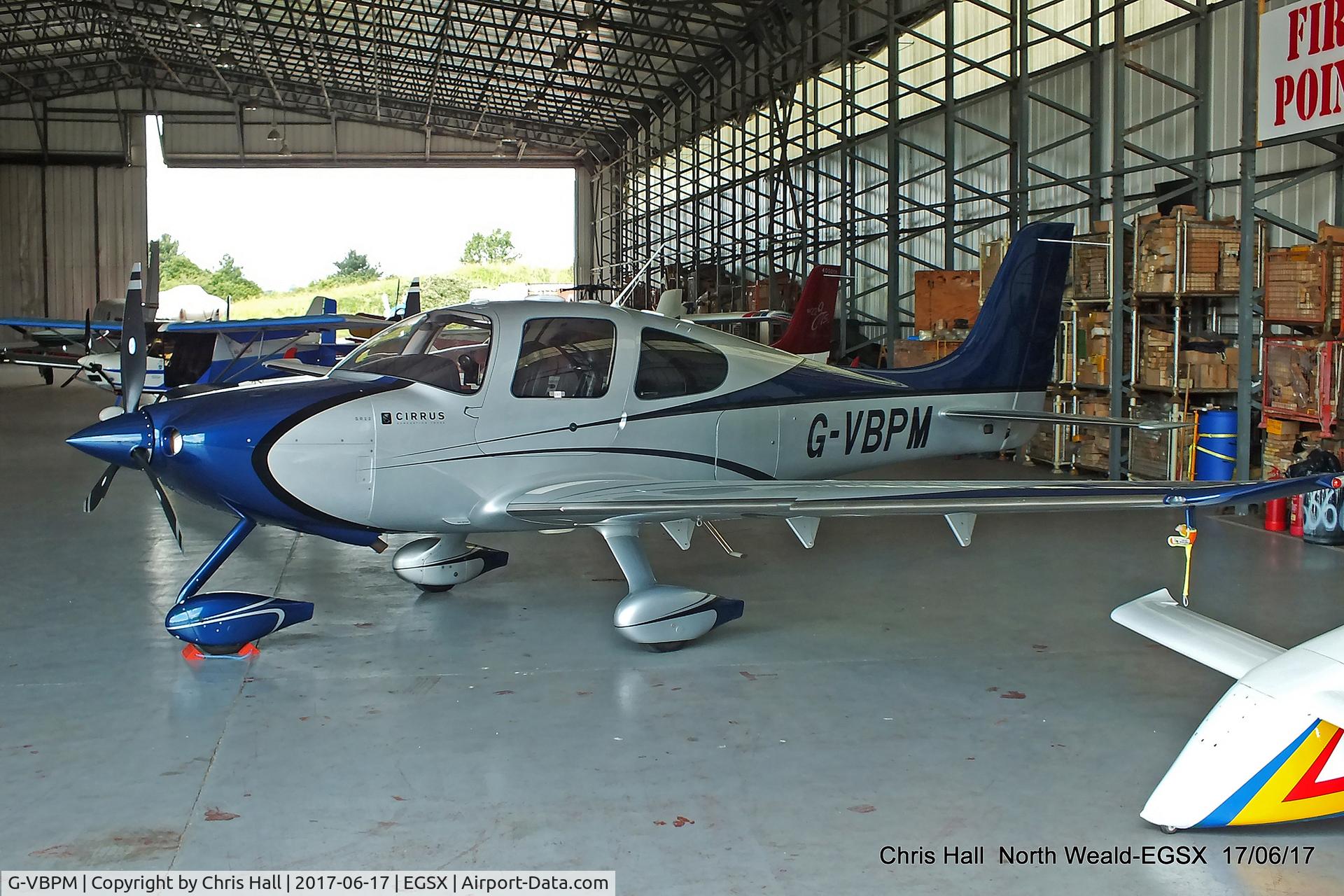 G-VBPM, 2008 Cirrus SR22 G3 GTS Turbo C/N 3173, Air Britain fly in, North Weald