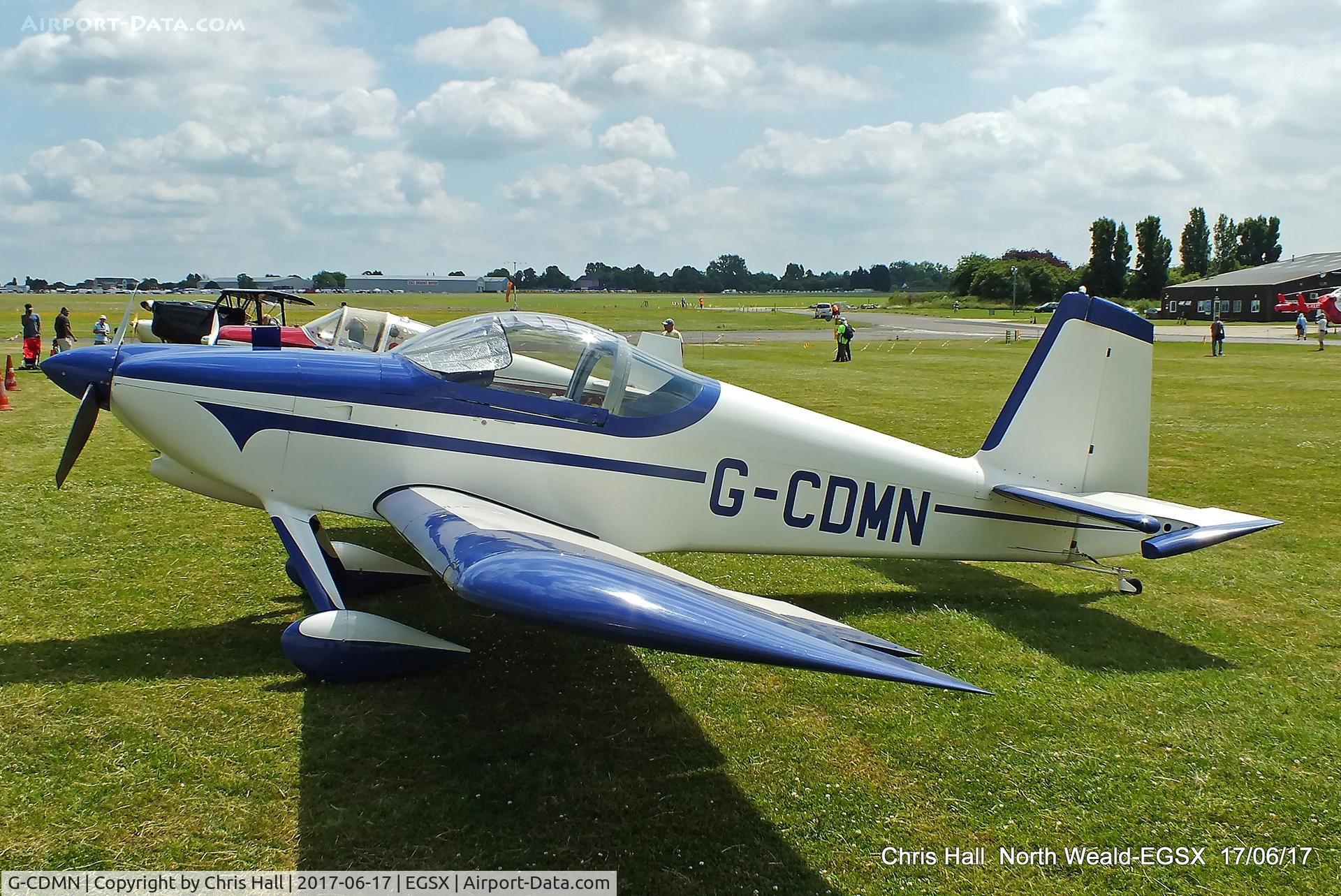G-CDMN, 2007 Van's RV-9 C/N PFA 320-14108, Air Britain fly in, North Weald
