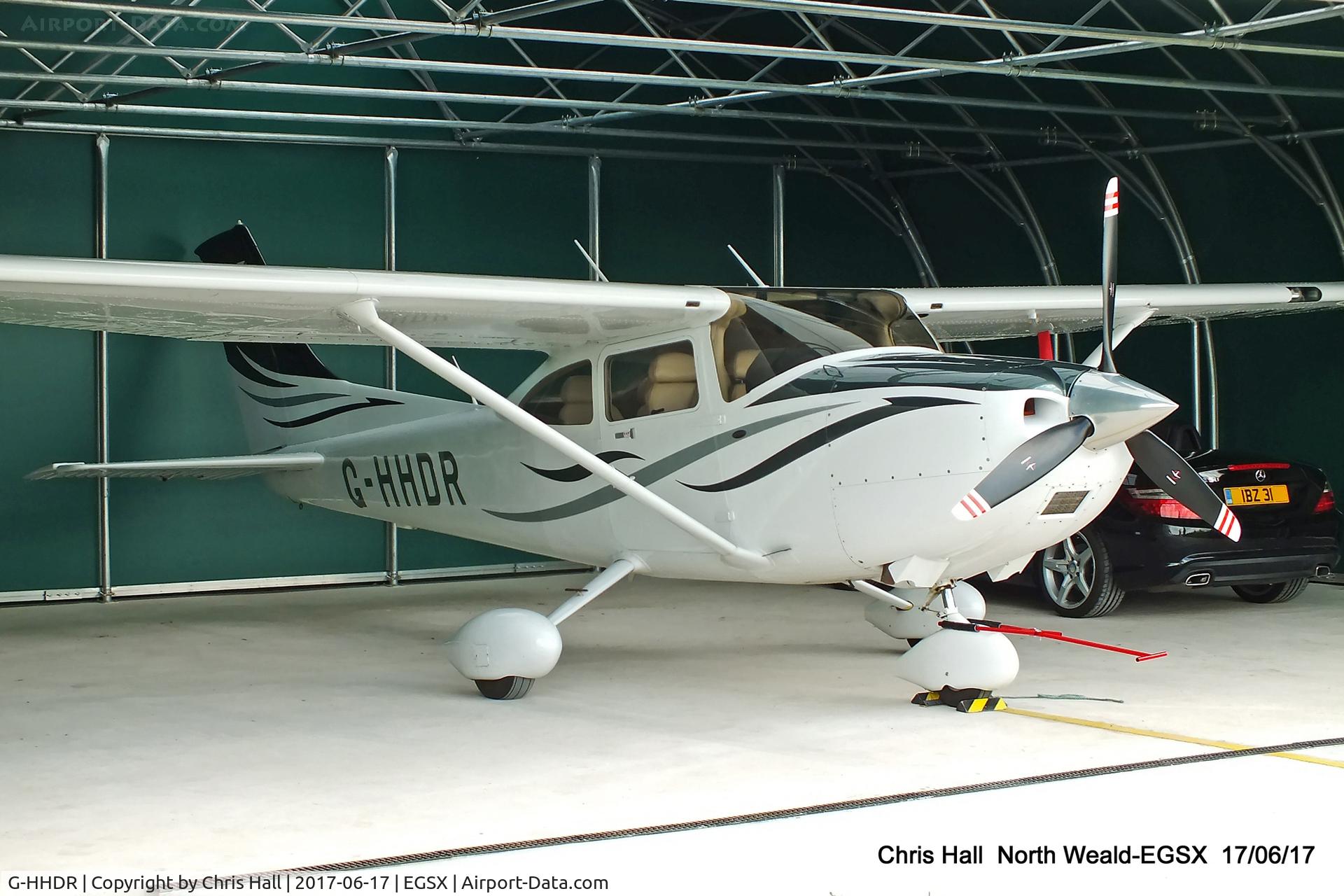 G-HHDR, 2008 Cessna 182T Skylane C/N 18282071, Air Britain fly in, North Weald