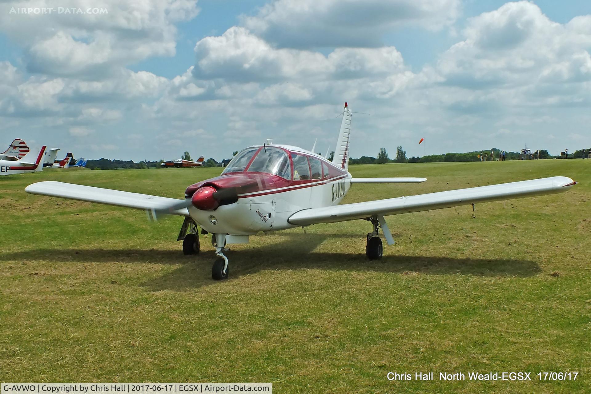 G-AVWO, 1967 Piper PA-28R-180 Cherokee Arrow C/N 28R-30205, Air Britain fly in, North Weald