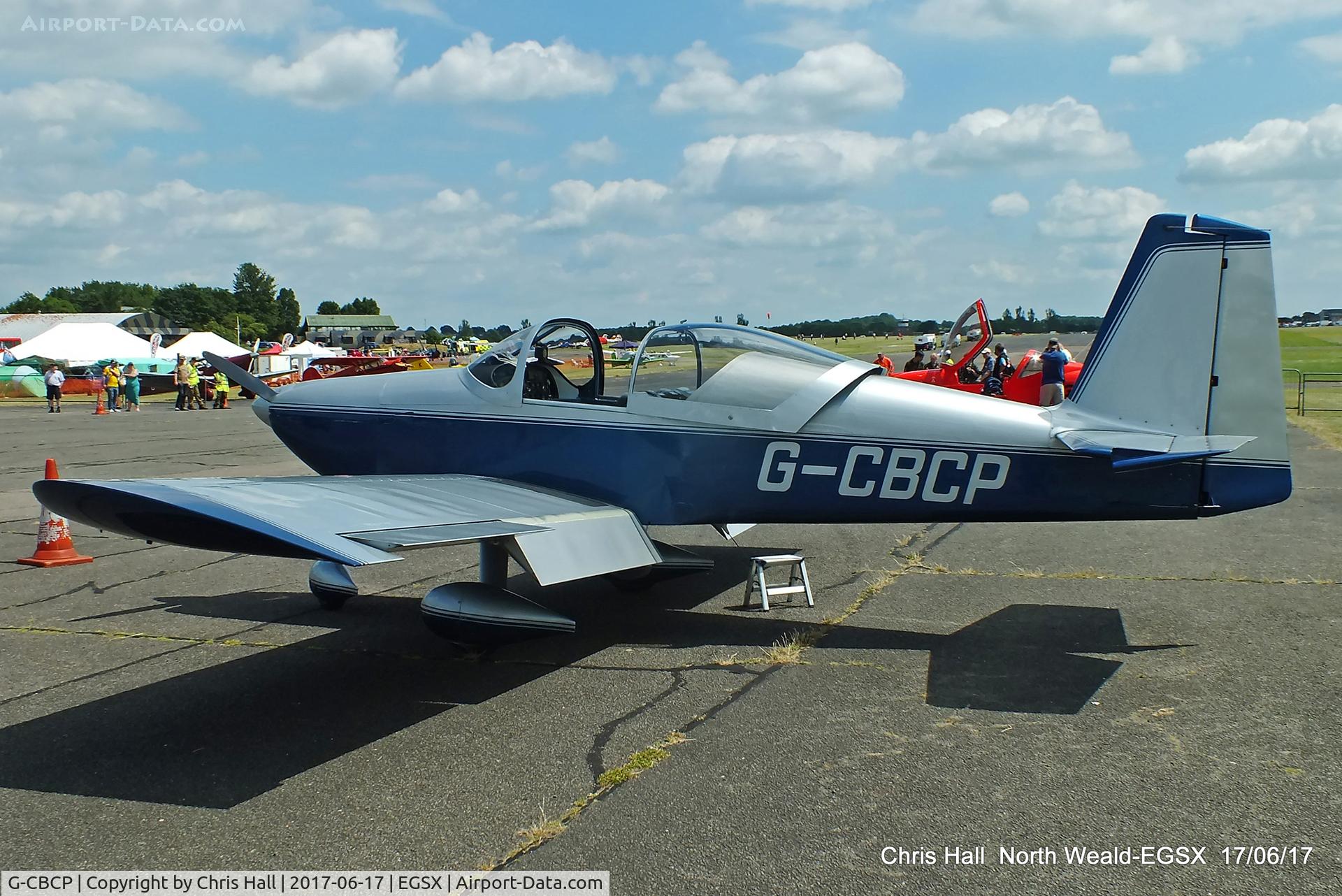 G-CBCP, 2003 Vans RV-6A C/N PFA 181A-13643, Air Britain fly in, North Weald