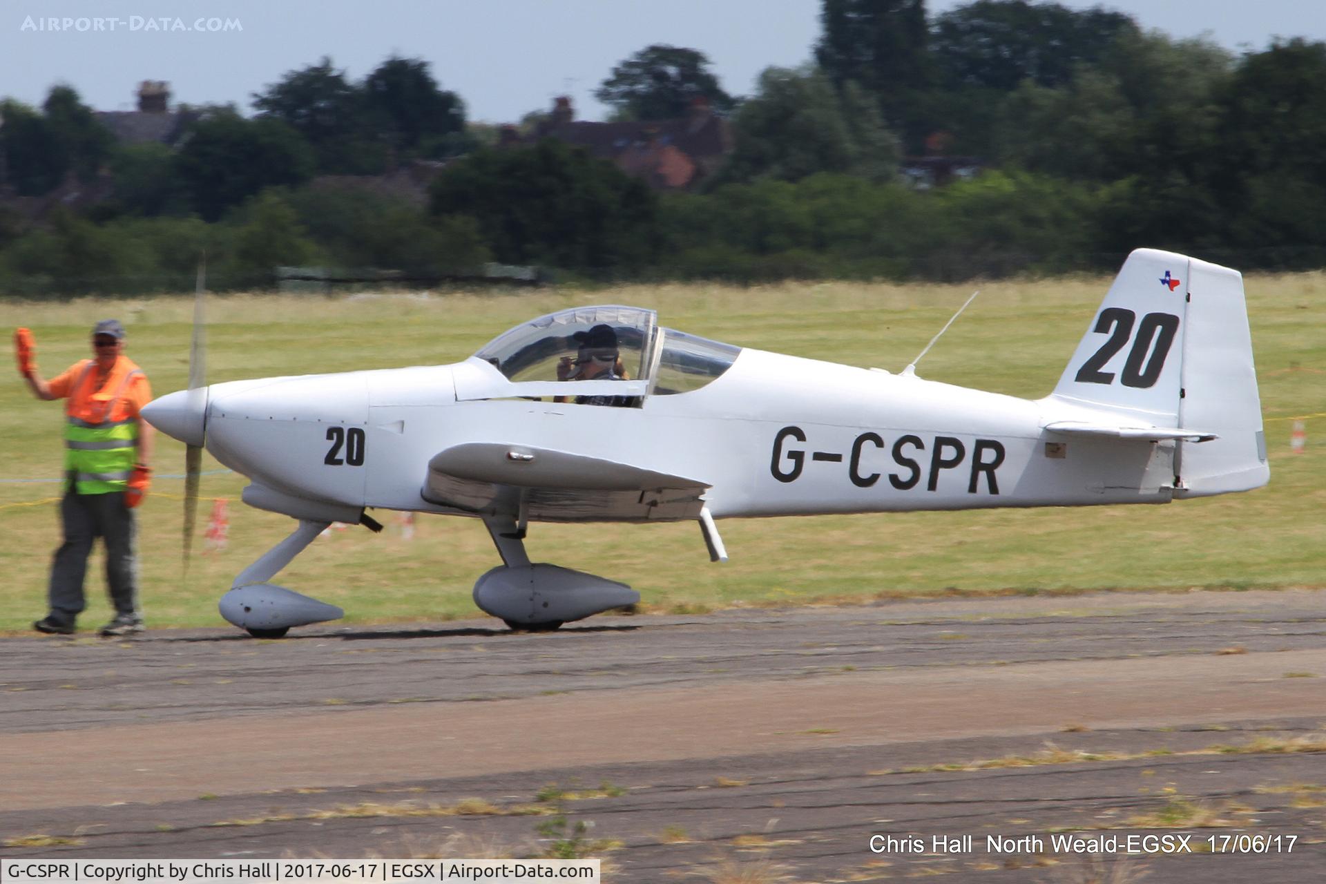 G-CSPR, 2000 Vans RV-6A C/N 25584, Air Britain fly in, North Weald
