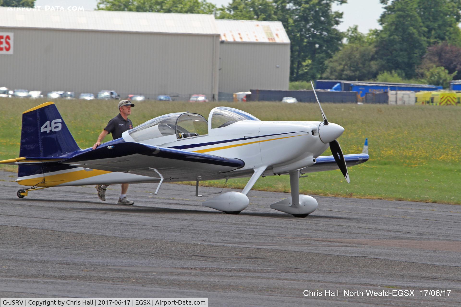 G-JSRV, 2006 Vans RV-6 C/N PFA 181A-14407, Air Britain fly in, North Weald