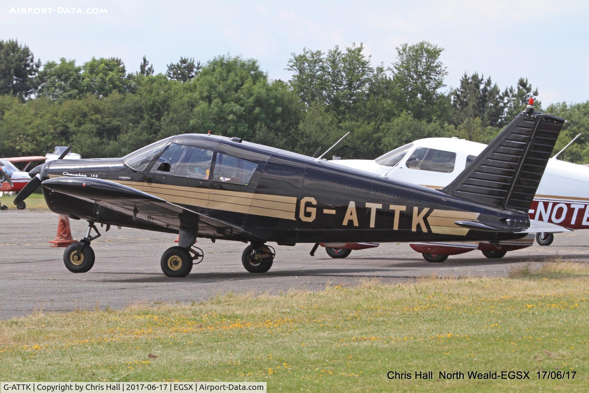 G-ATTK, 1966 Piper PA-28-140 Cherokee C/N 28-21959, Air Britain fly in, North Weald