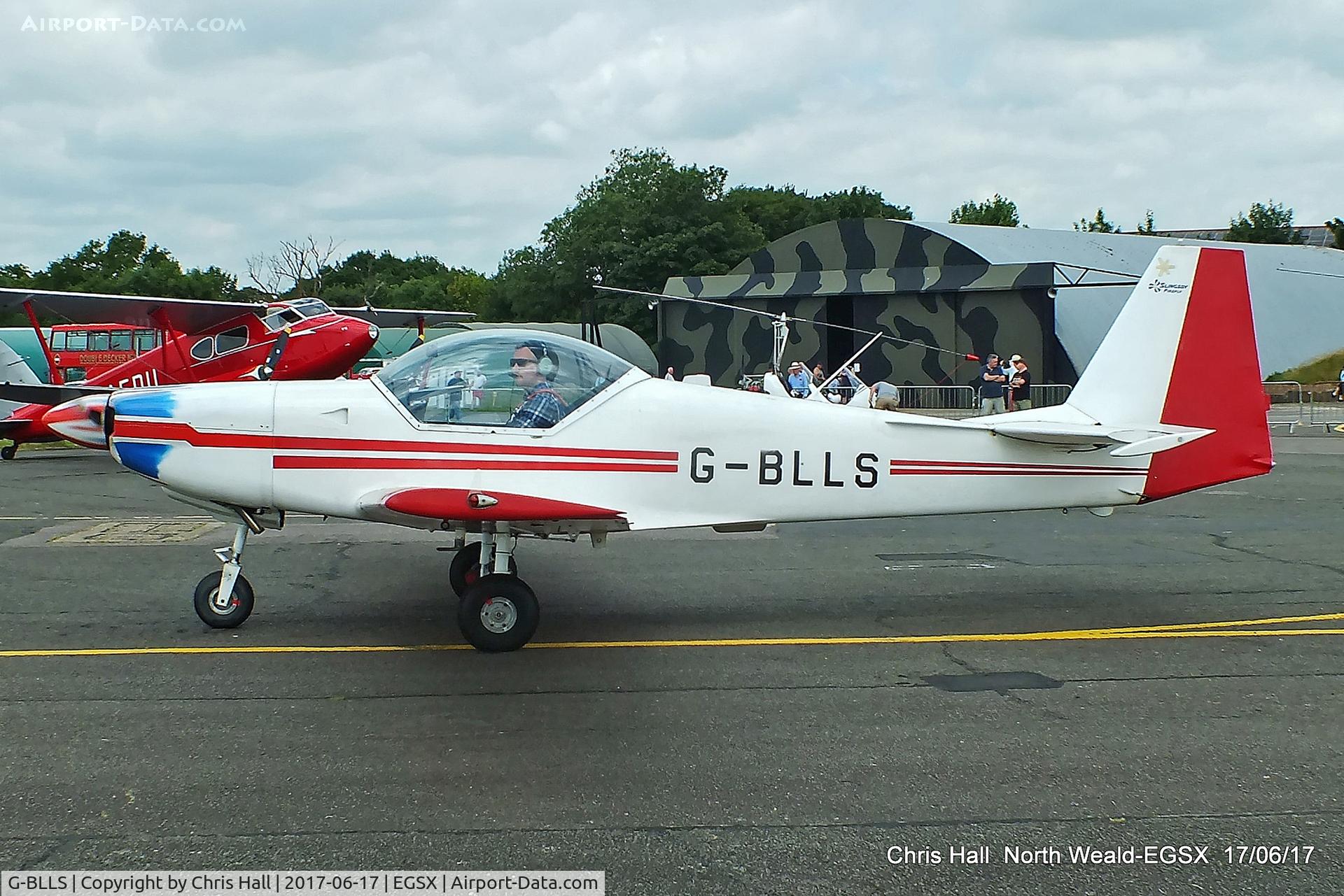 G-BLLS, 1984 Slingsby T-67B Firefly C/N 2013, Air Britain fly in, North Weald