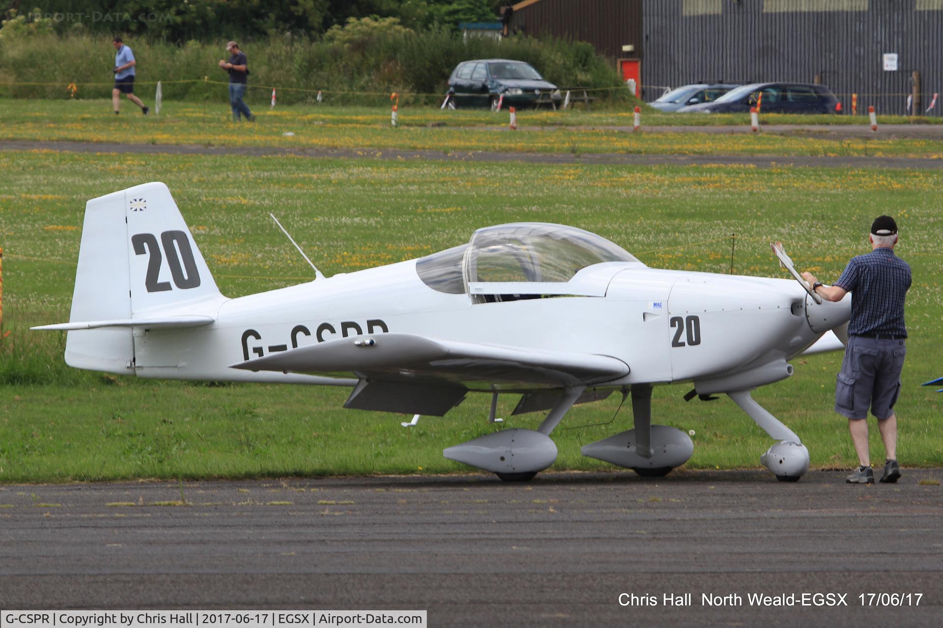 G-CSPR, 2000 Vans RV-6A C/N 25584, Air Britain fly in, North Weald