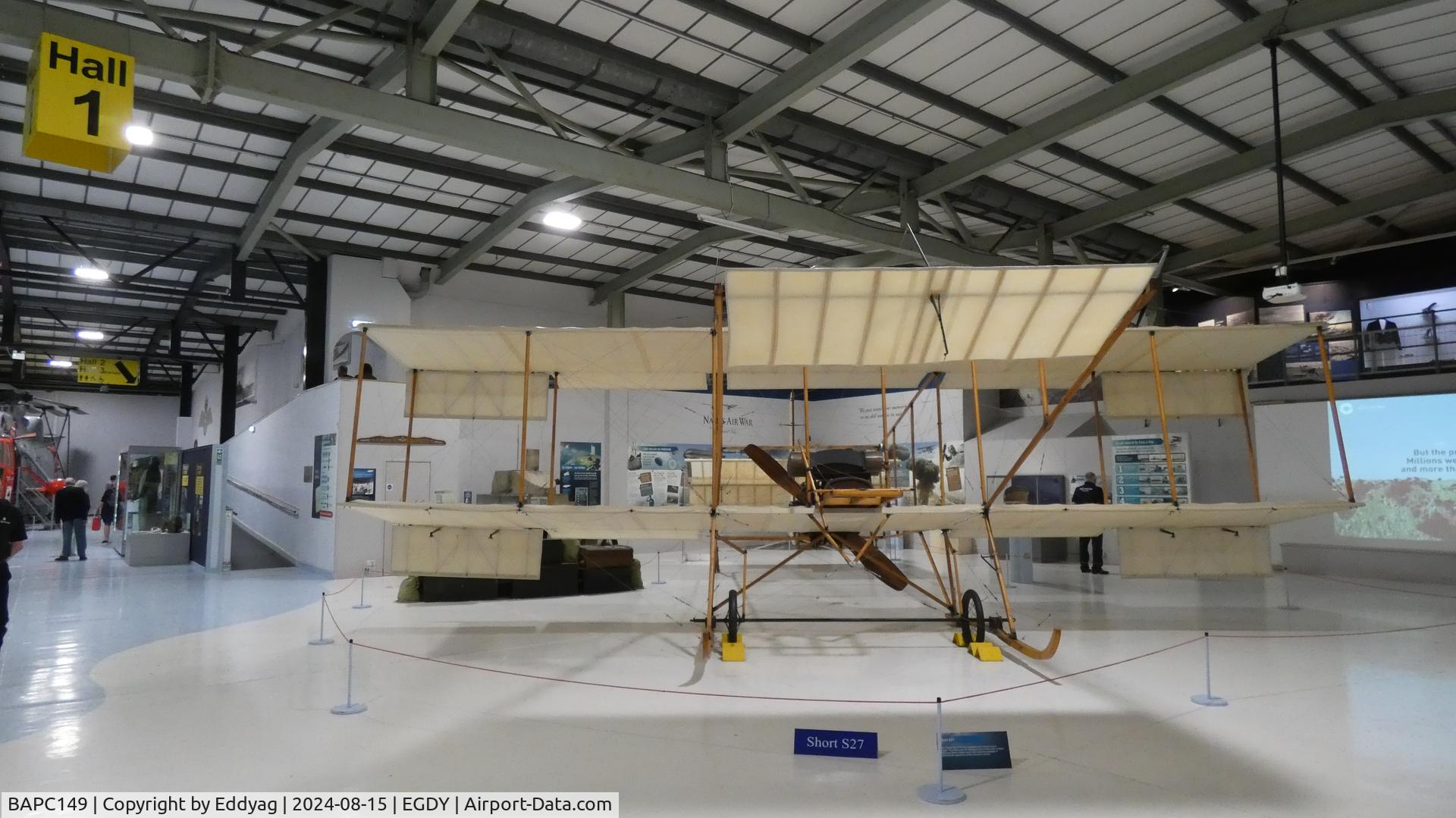 BAPC149, Short S27 Replica C/N BAPC.149, Fleet Air Arm Museum