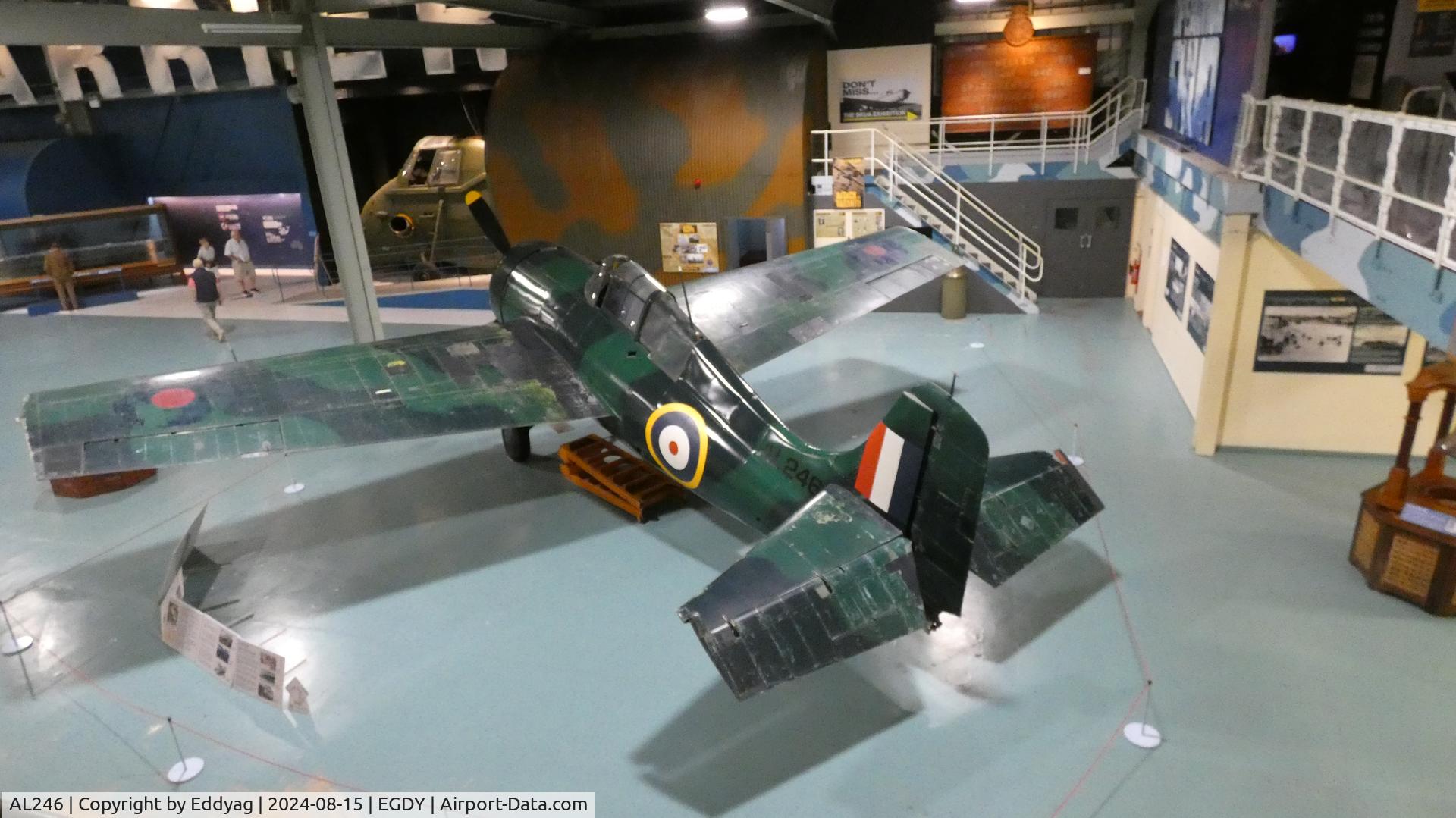 AL246, 1940 Grumman Martlet I C/N 663, Fleet Air Arm Museum