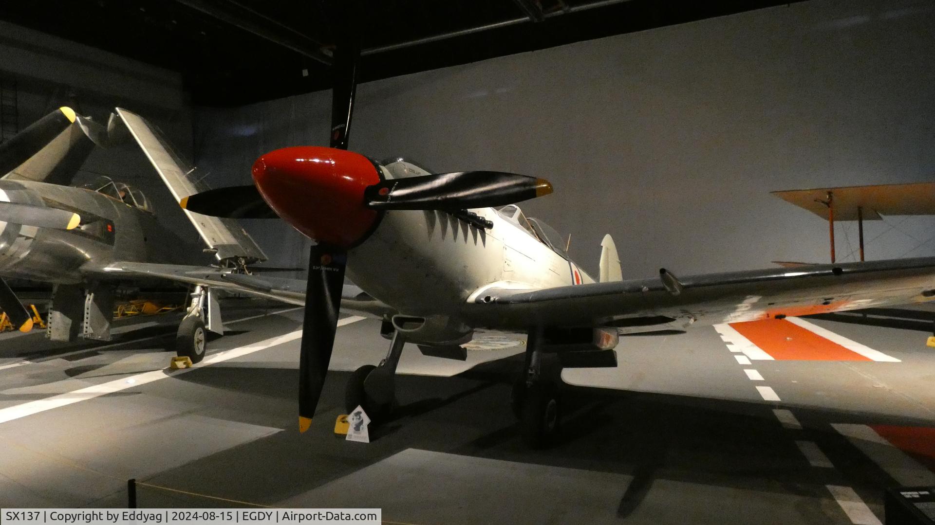 SX137, Supermarine 395 Seafire F.XVII C/N WASE1.5325, Fleet Air Arm Museum