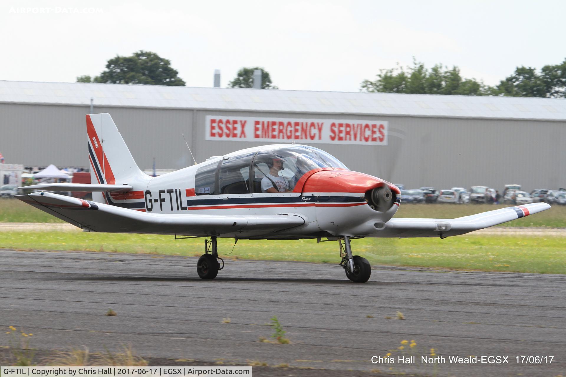 G-FTIL, 1988 Robin DR-400-180 Regent Regent C/N 1825, Air Britain fly in, North Weald