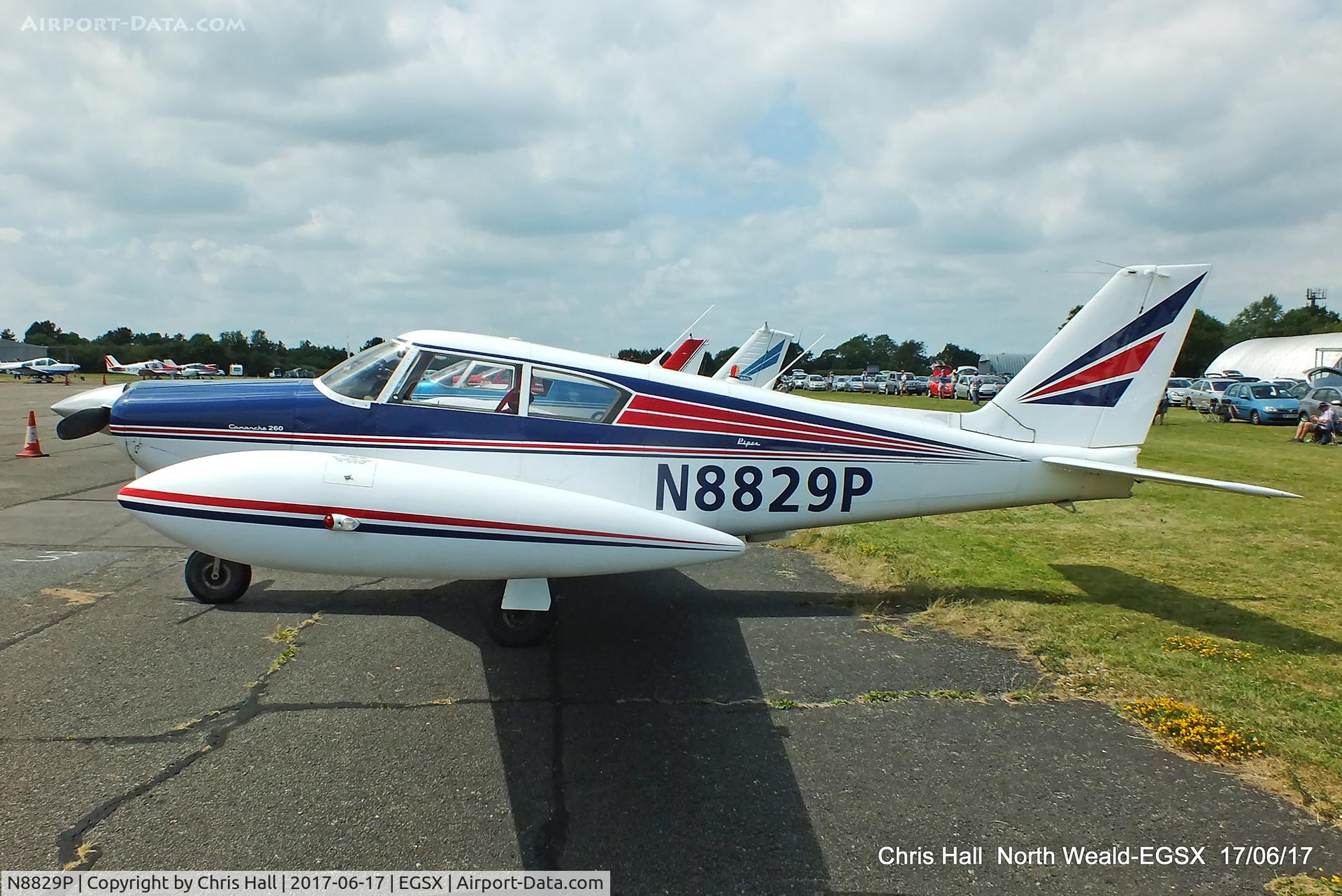 N8829P, 1965 Piper PA-24-260 Comanche C/N 24-4285, Air Britain fly in, North Weald