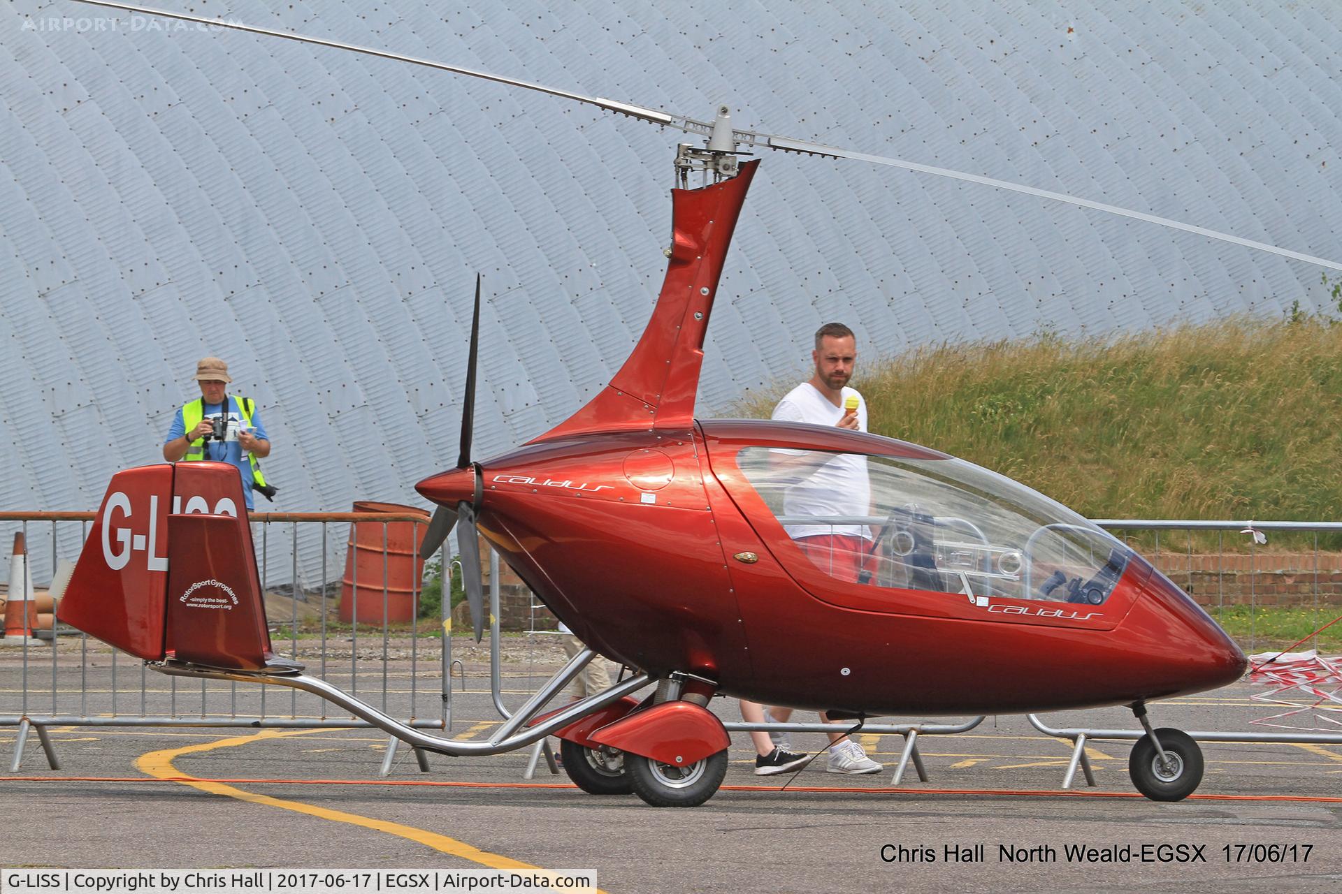 G-LISS, 2011 Rotorsport UK Calidus C/N RSUK/CALS/019, Air Britain fly in, North Weald