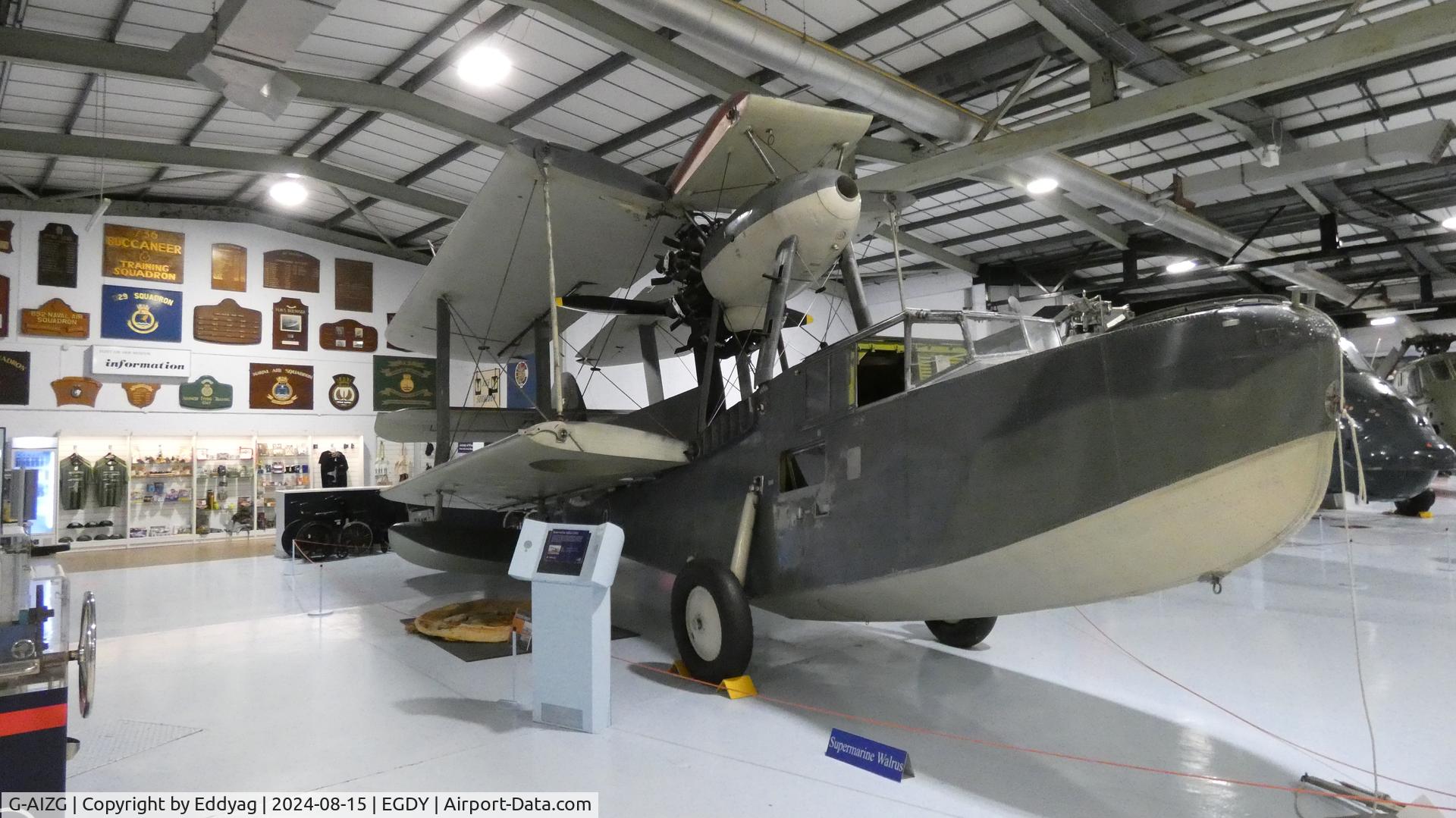 G-AIZG, 1946 Supermarine Walrus I C/N 6S/21840, Fleet Air Arm Museum
