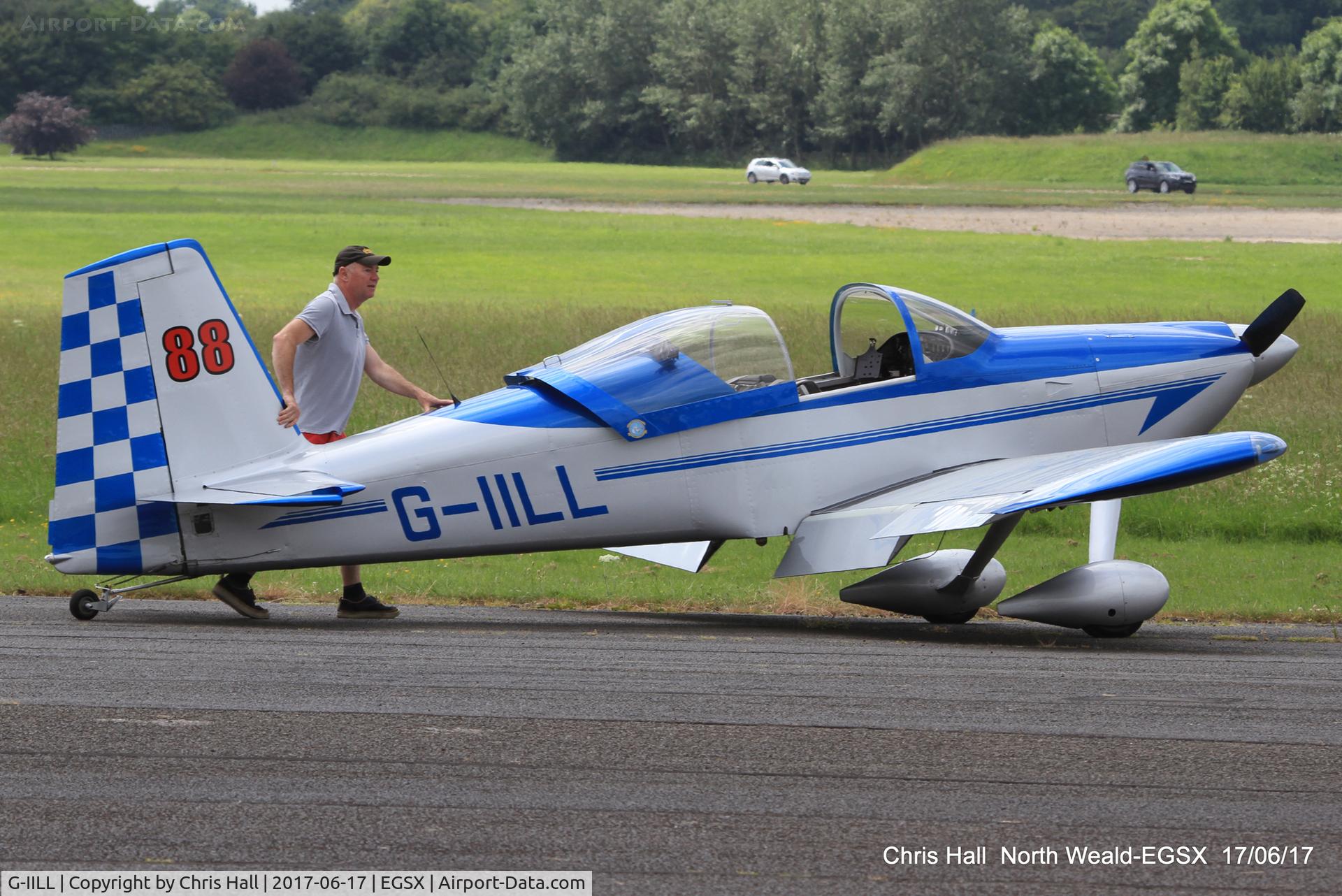 G-IILL, 2006 Vans RV-7 C/N 72029, Air Britain fly in, North Weald