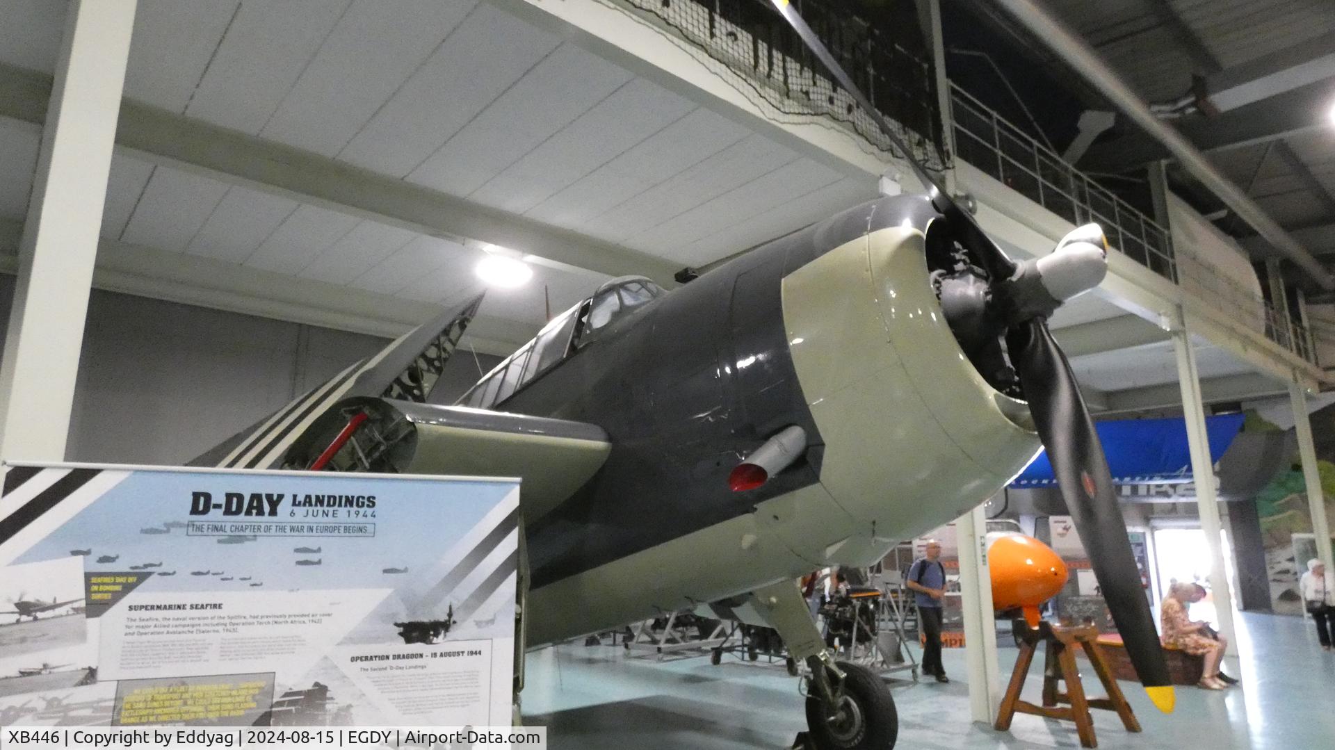 XB446, 1945 General Motors TBM-3S Avenger ECM.6B C/N 2241, Fleet Air Arm Museum