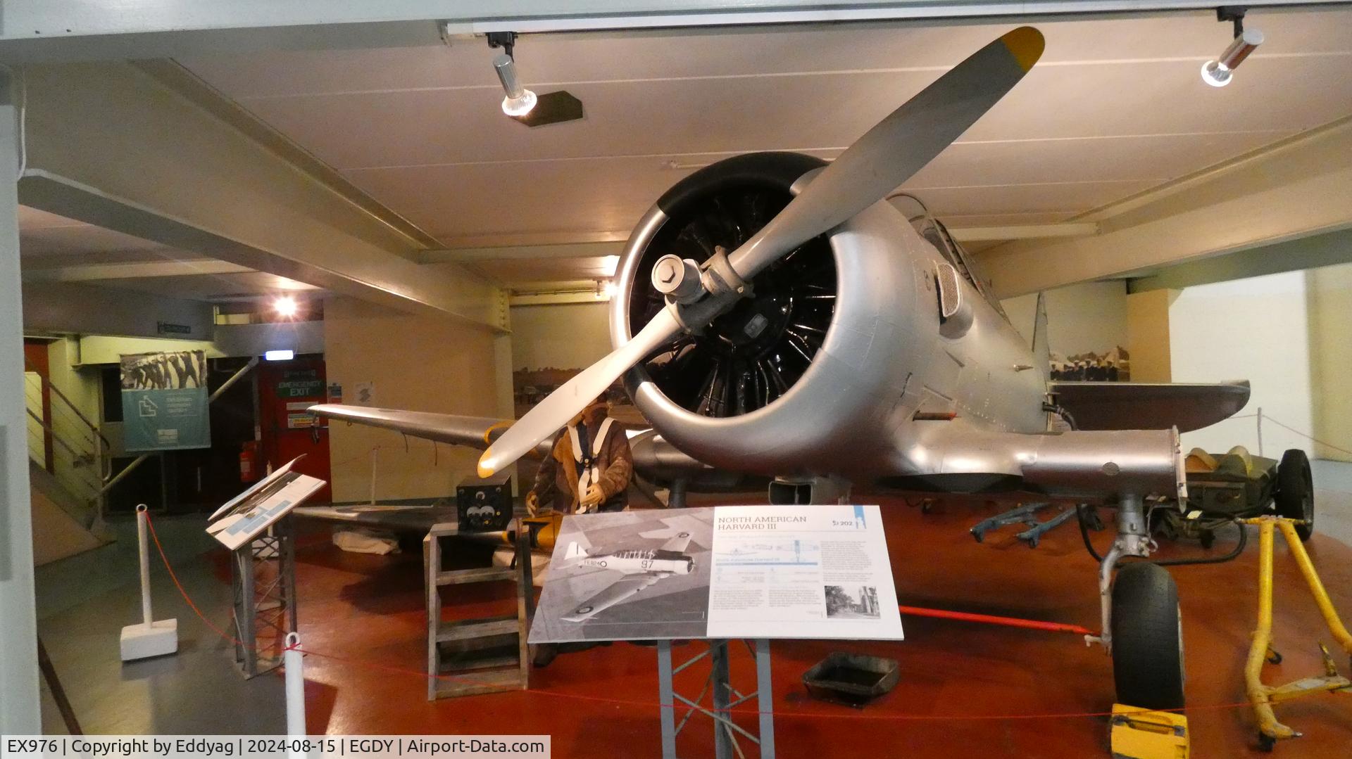 EX976, 1941 North American AT-6D Harvard III C/N 88-15056 (41-33949), Fleet Air Arm Museum