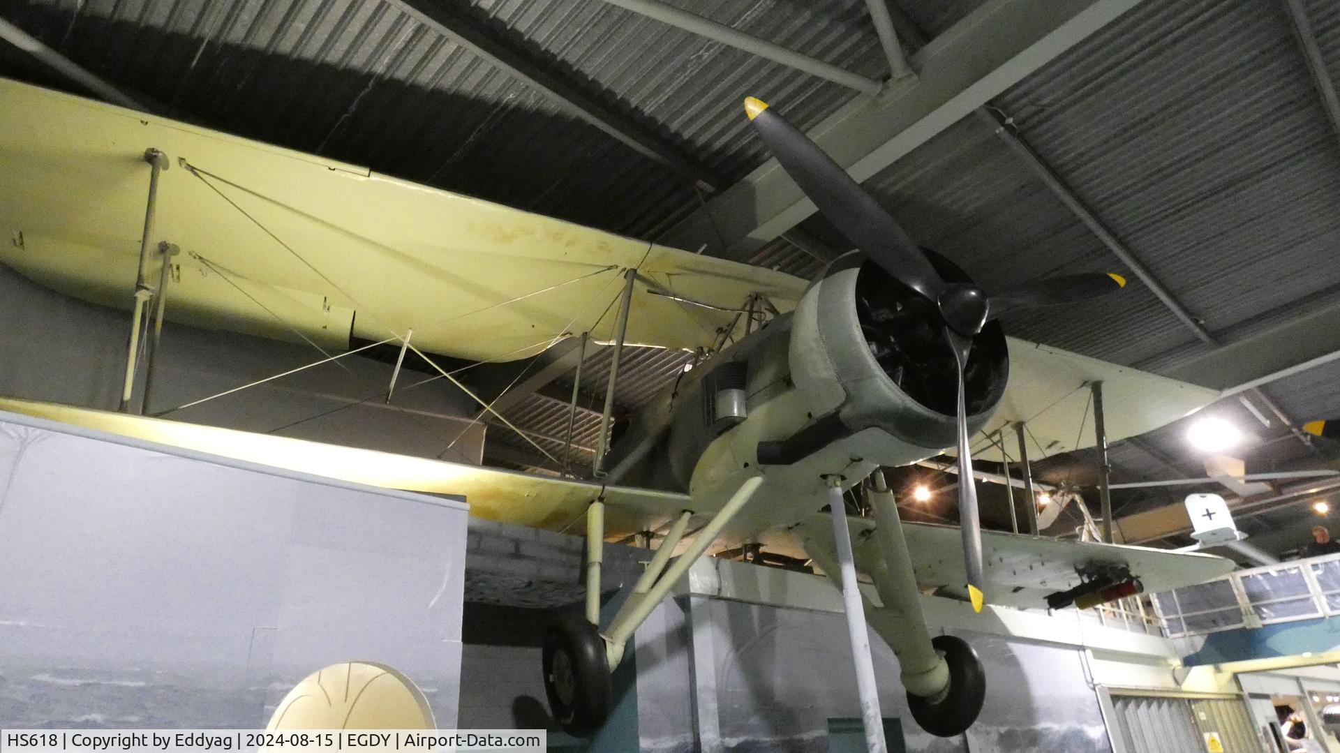 HS618, Fairey Swordfish Mk.II C/N Not found HS618, Fleet Air Arm Museum