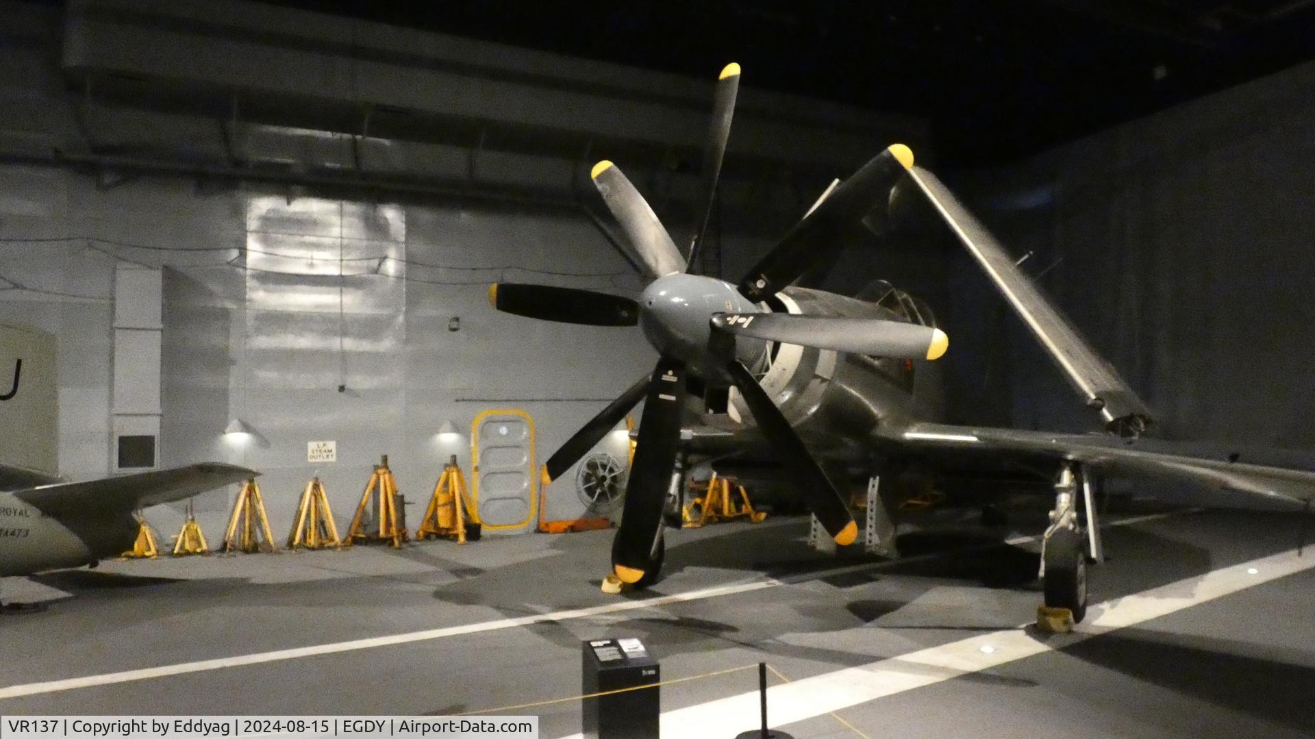VR137, 1947 Westland Wyvern TF1 C/N Not known, Fleet Air Arm Museum