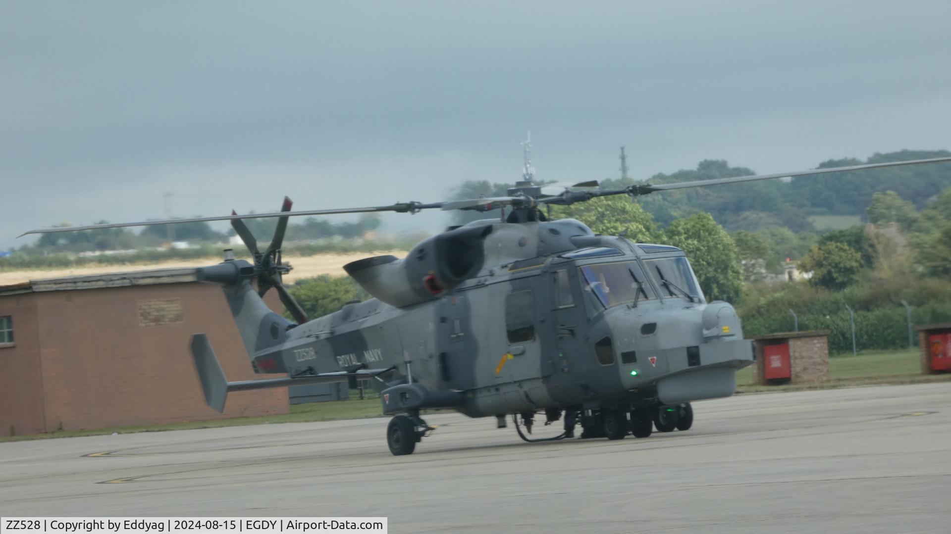 ZZ528, 2016 AgustaWestland AW-159 Wildcat HMA.2 C/N 535, Royal Navy