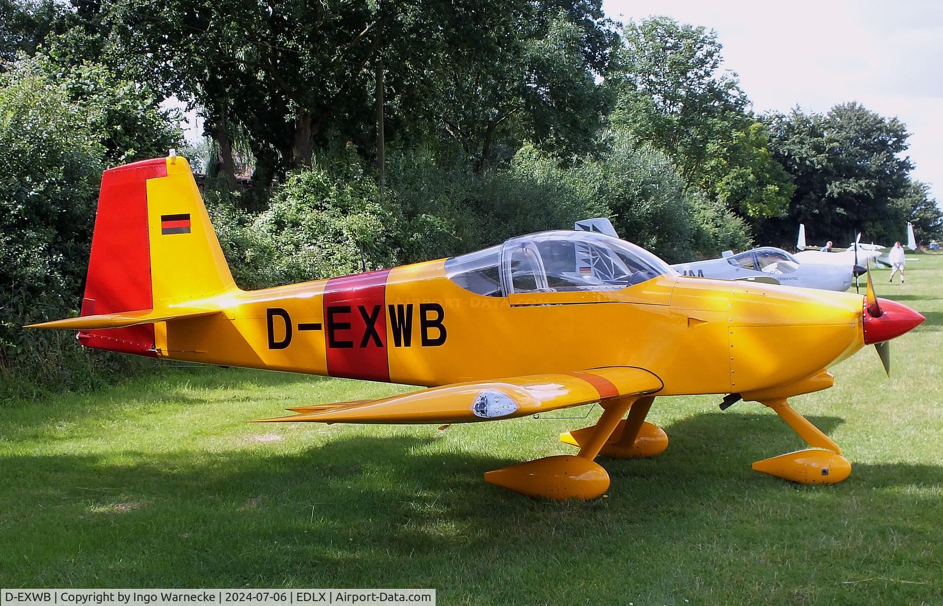 D-EXWB, 2007 Vans RV-9A C/N 445, Vans RV-9A at the 2024 OUV-Meeting at Wesel-Römerwardt airfield
