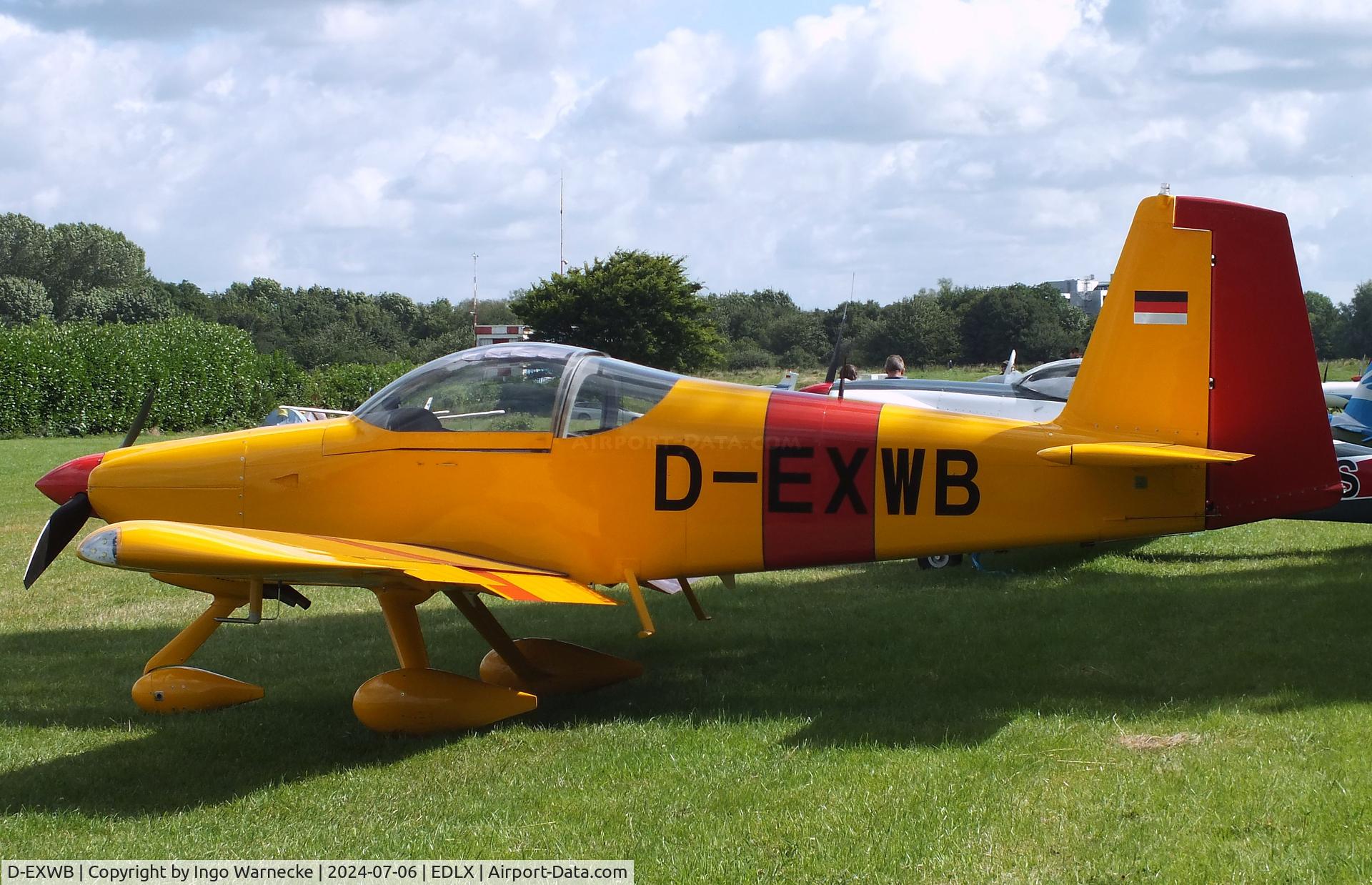 D-EXWB, 2007 Vans RV-9A C/N 445, Vans RV-9A at the 2024 OUV-Meeting at Wesel-Römerwardt airfield